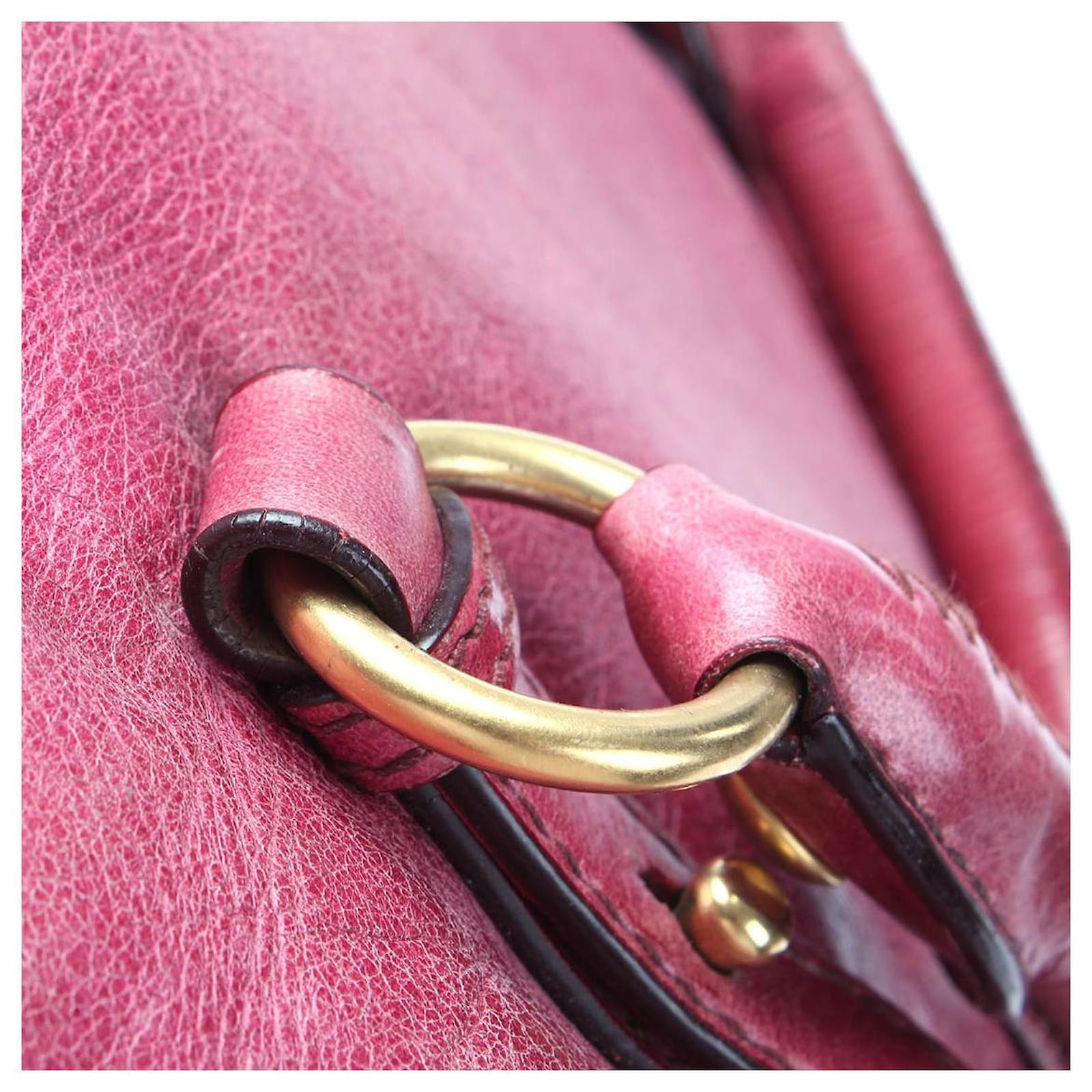 バッグ Miumiu Vitello Lux Shoulder Bag pink Miu Miu Vitello Lux Bow Shoulder Bag Pink Leather Pony-style
