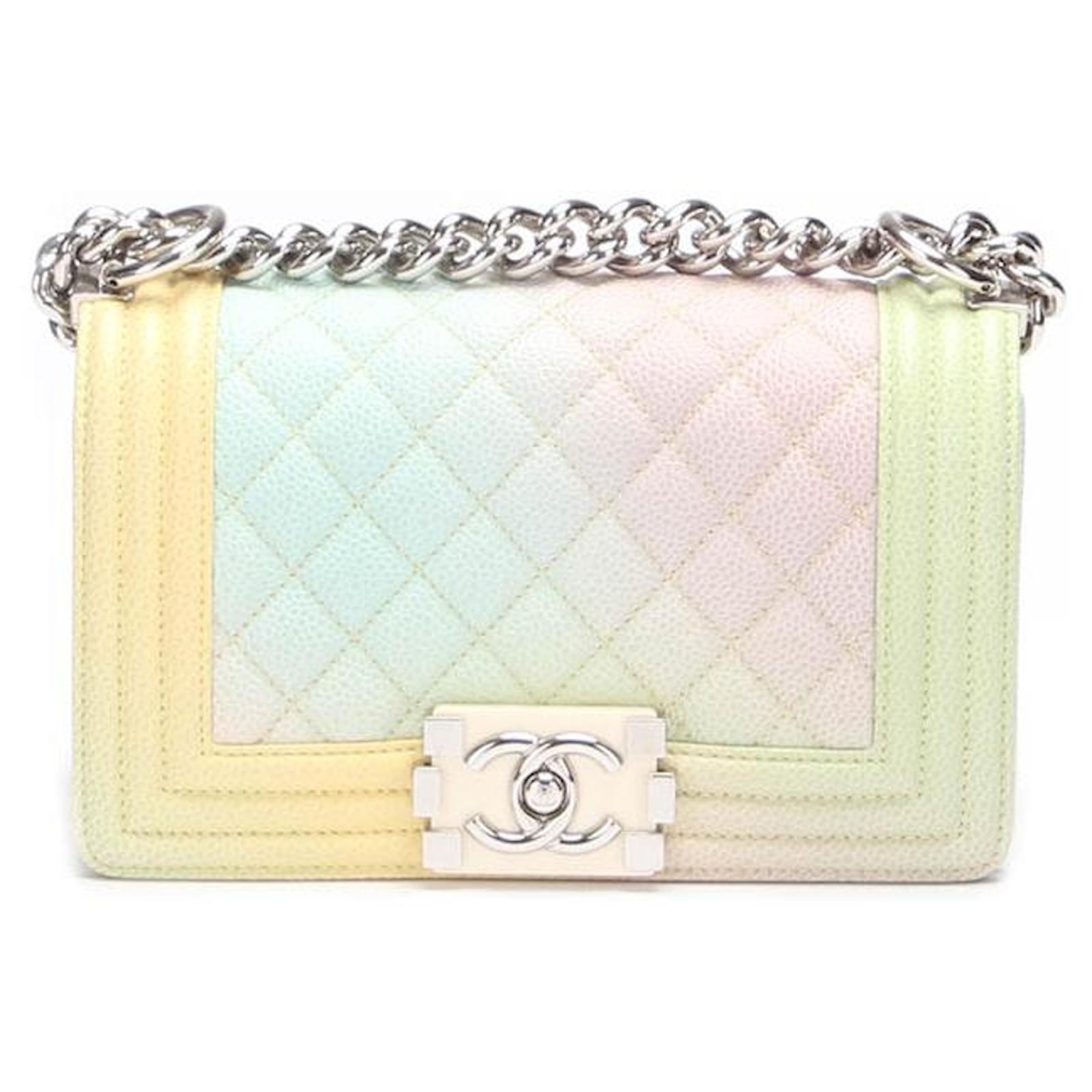 CHANEL Pre-Owned Quilted CC colour-block Shoulder Bag - Farfetch