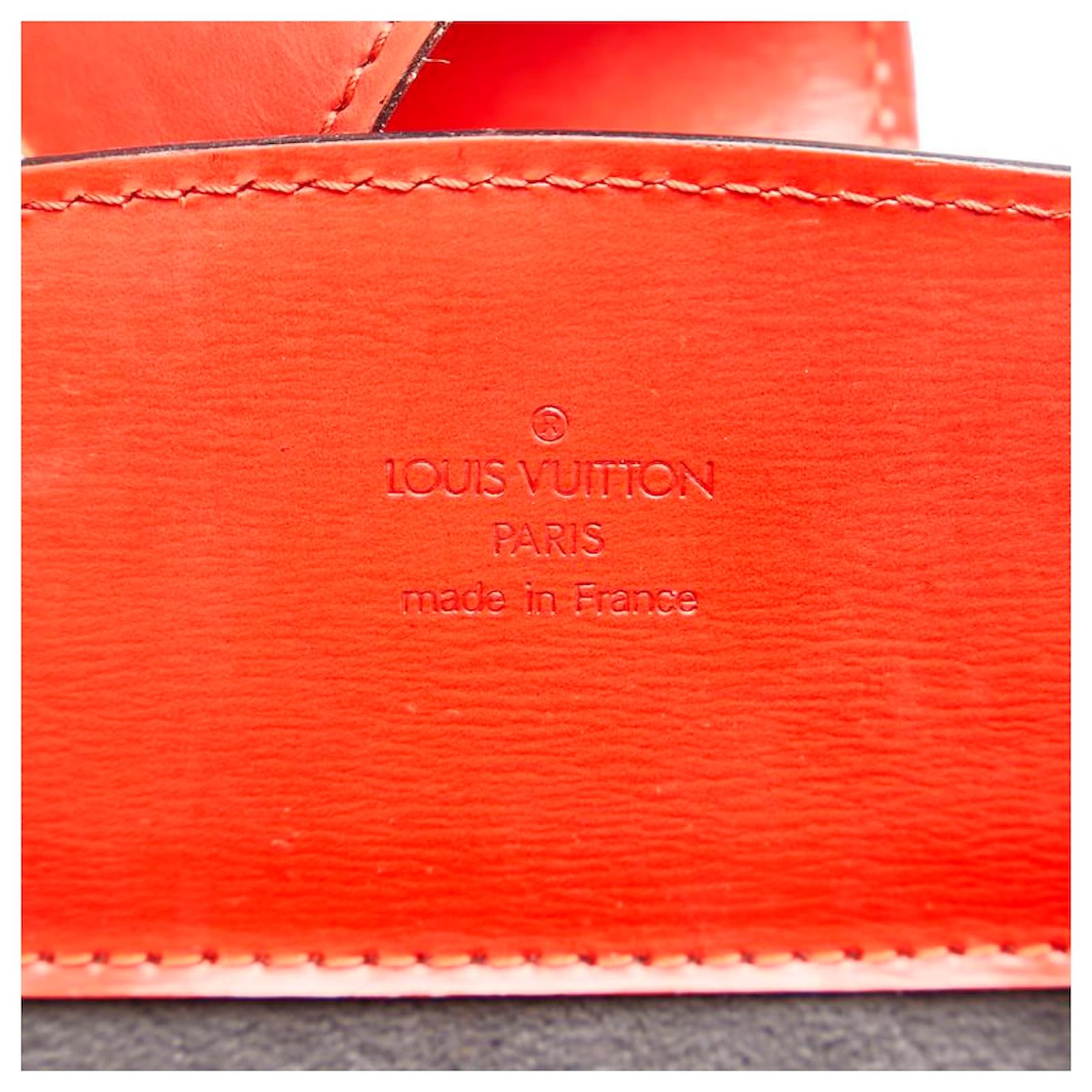 Louis Vuitton Epi Cluny M52257 Red Leather Pony-style calfskin ref