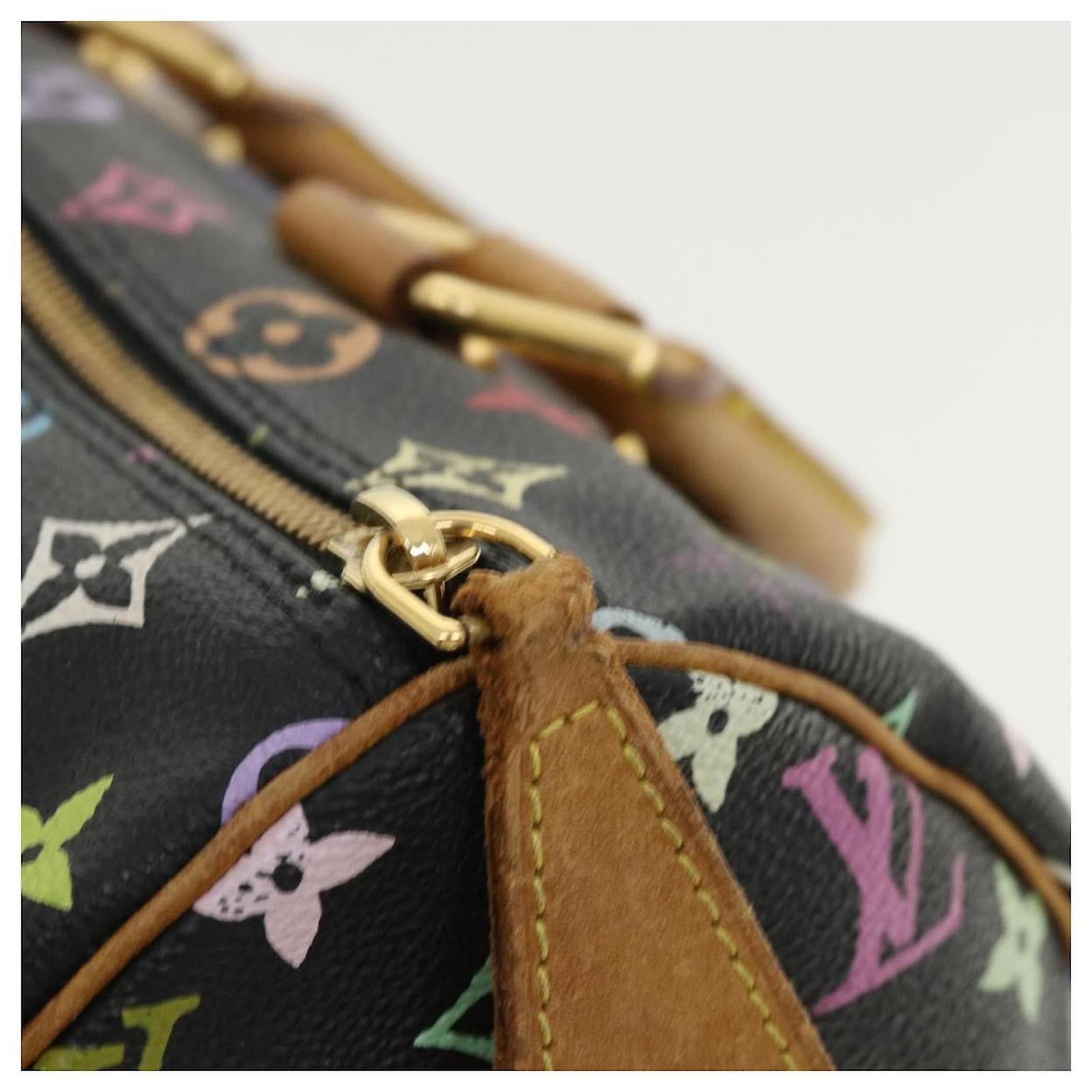 LOUIS VUITTON Monogram Multicolor Speedy 30 Hand Bag Black M92642 LV Auth  ki2544 ref.734817 - Joli Closet