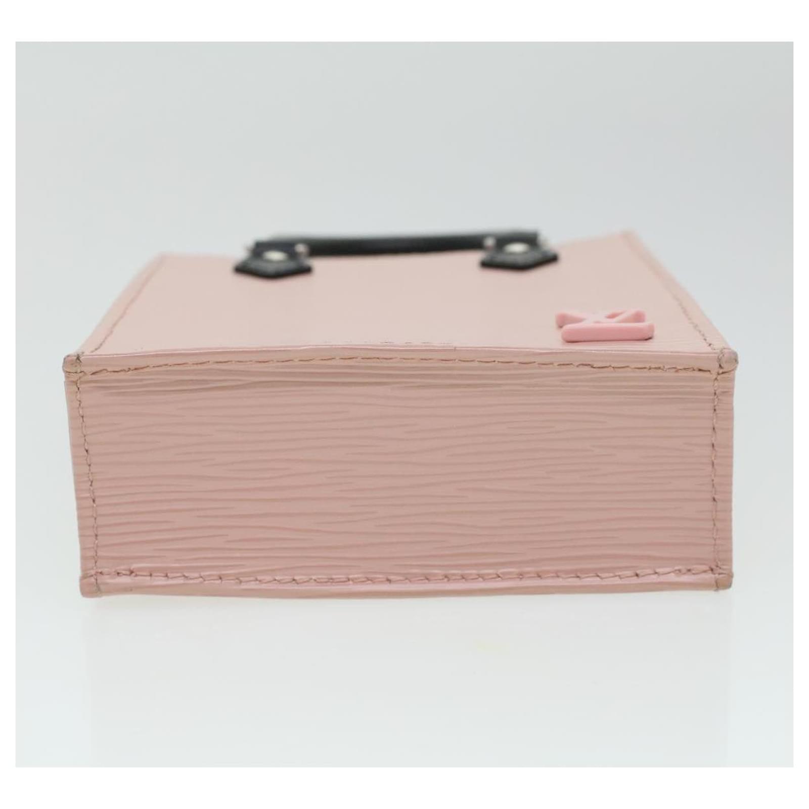 LOUIS VUITTON Epi Petit Sac Plat Hand Shoulder Bag Pink M69575 New