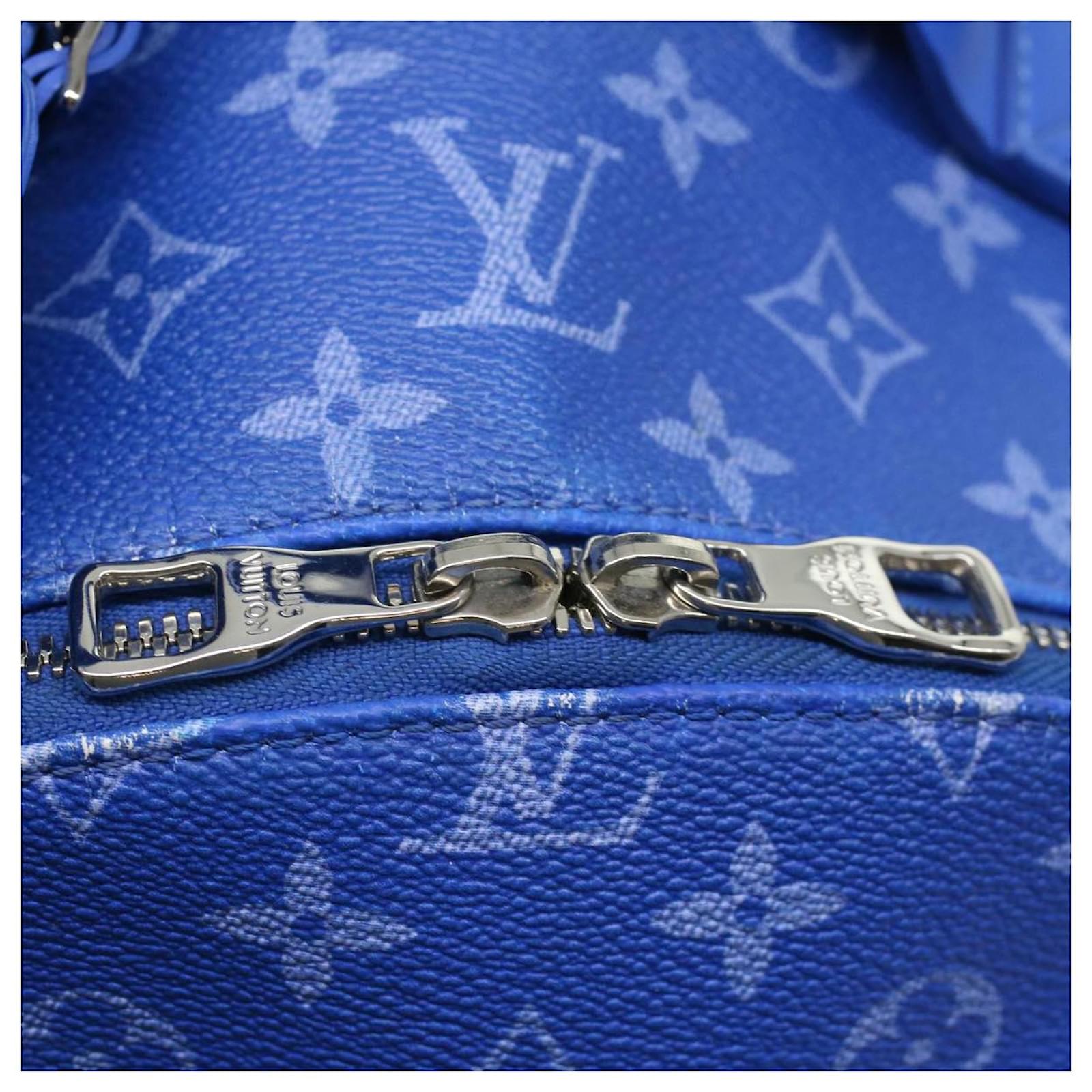 LOUIS VUITTON Monogram Crows Backpack multi-pocket Blue M45441 LV