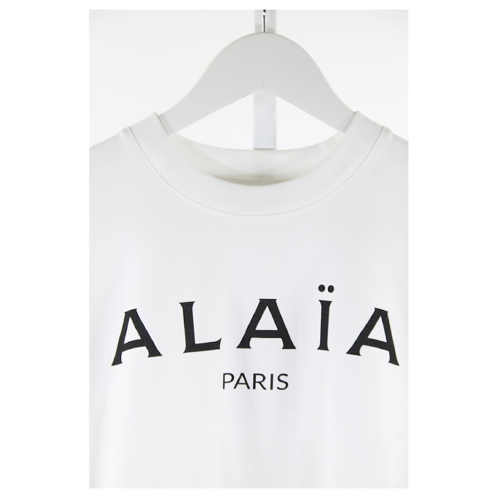 Alaïa Top Alaia 34 White Cotton ref.736417 - Joli Closet
