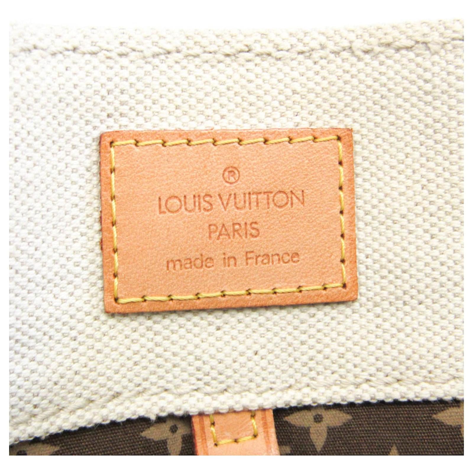 Louis Vuitton Globe Shopper Bag Tote Beige Cloth ref.736487 - Joli Closet