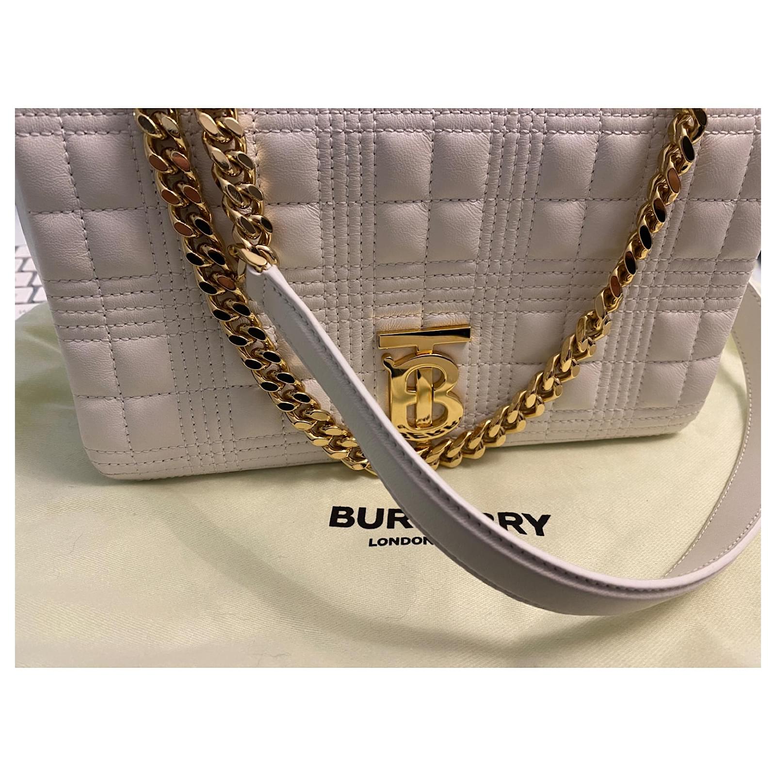 Burberry white Lola bag Archives - STYLE DU MONDE