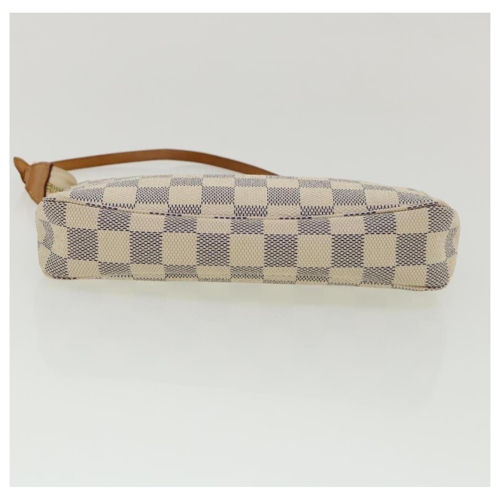 LOUIS VUITTON Damier Azur Pochette Accessoires Pouch N41207 LV Auth 34085  ref.757506 - Joli Closet