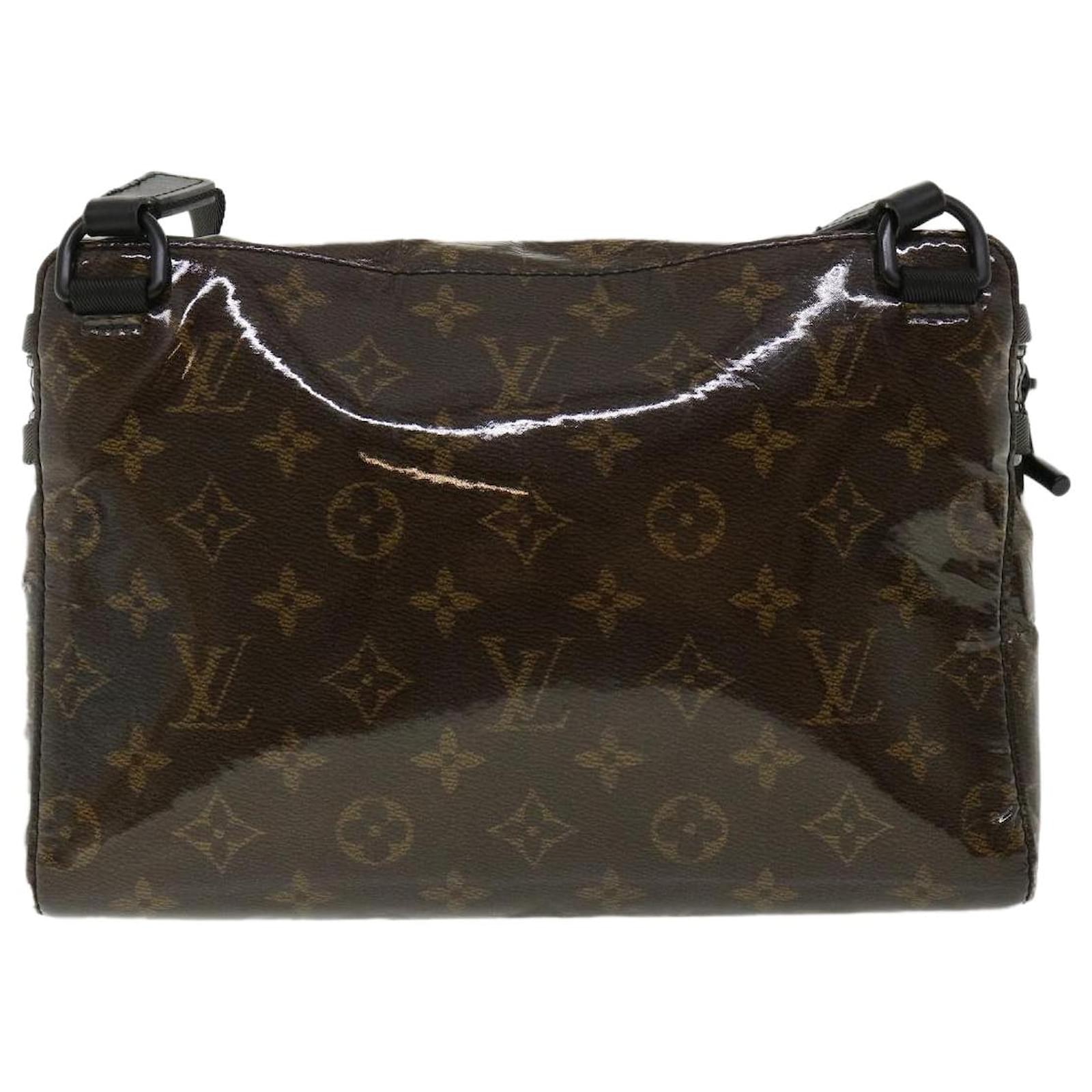 Pre-owned Louis Vuitton Keepall Bandouliere Monogram Glaze 50 Brown