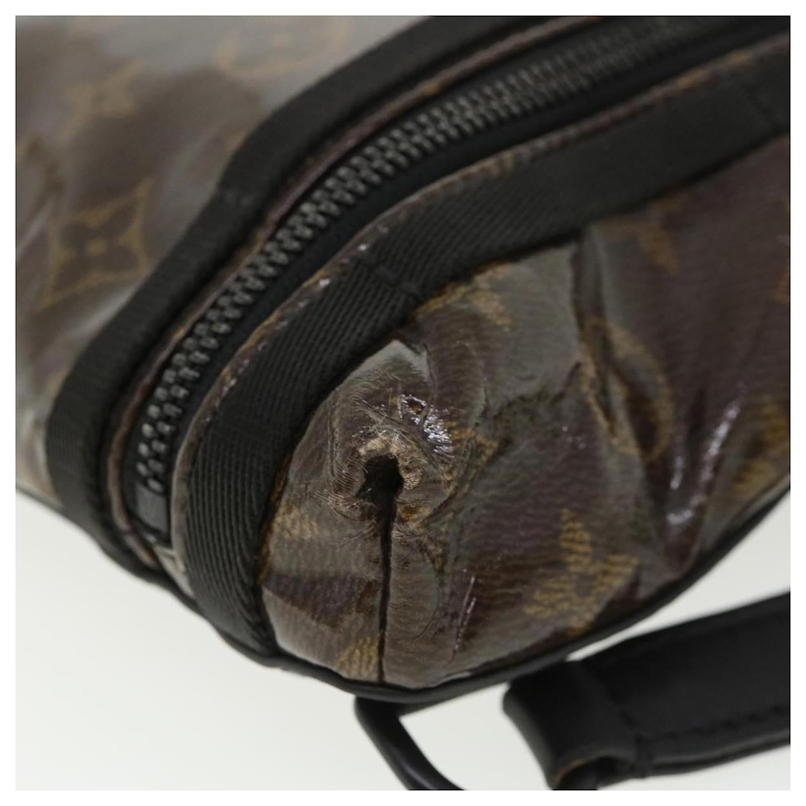 LOUIS VUITTON Monogram Glaze Messenger PM Shoulder Bag Enamel M43895 auth  33464 Brown Black ref.736700 - Joli Closet
