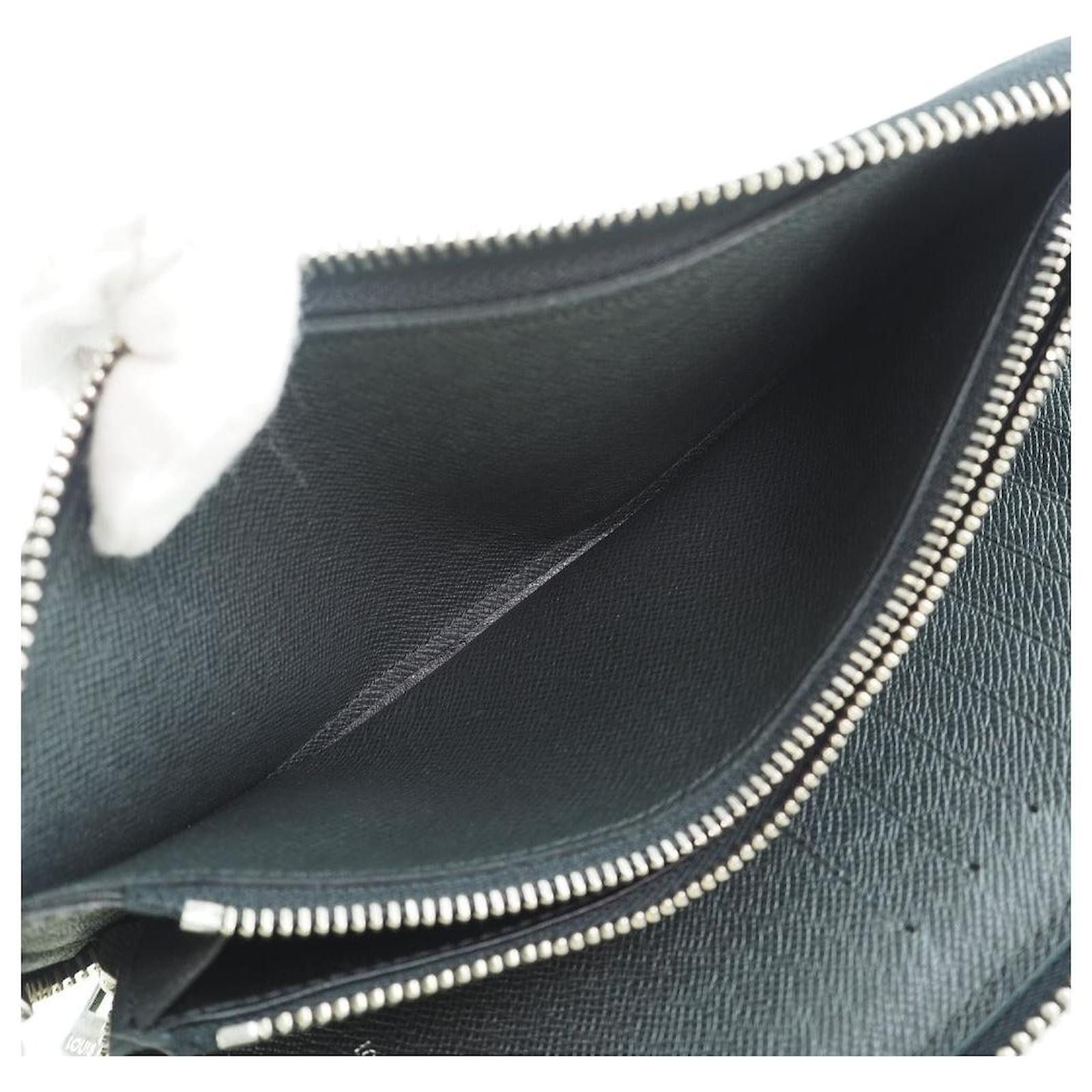 Portefeuille Zippy en cuir épi noir - Louis Vuitton