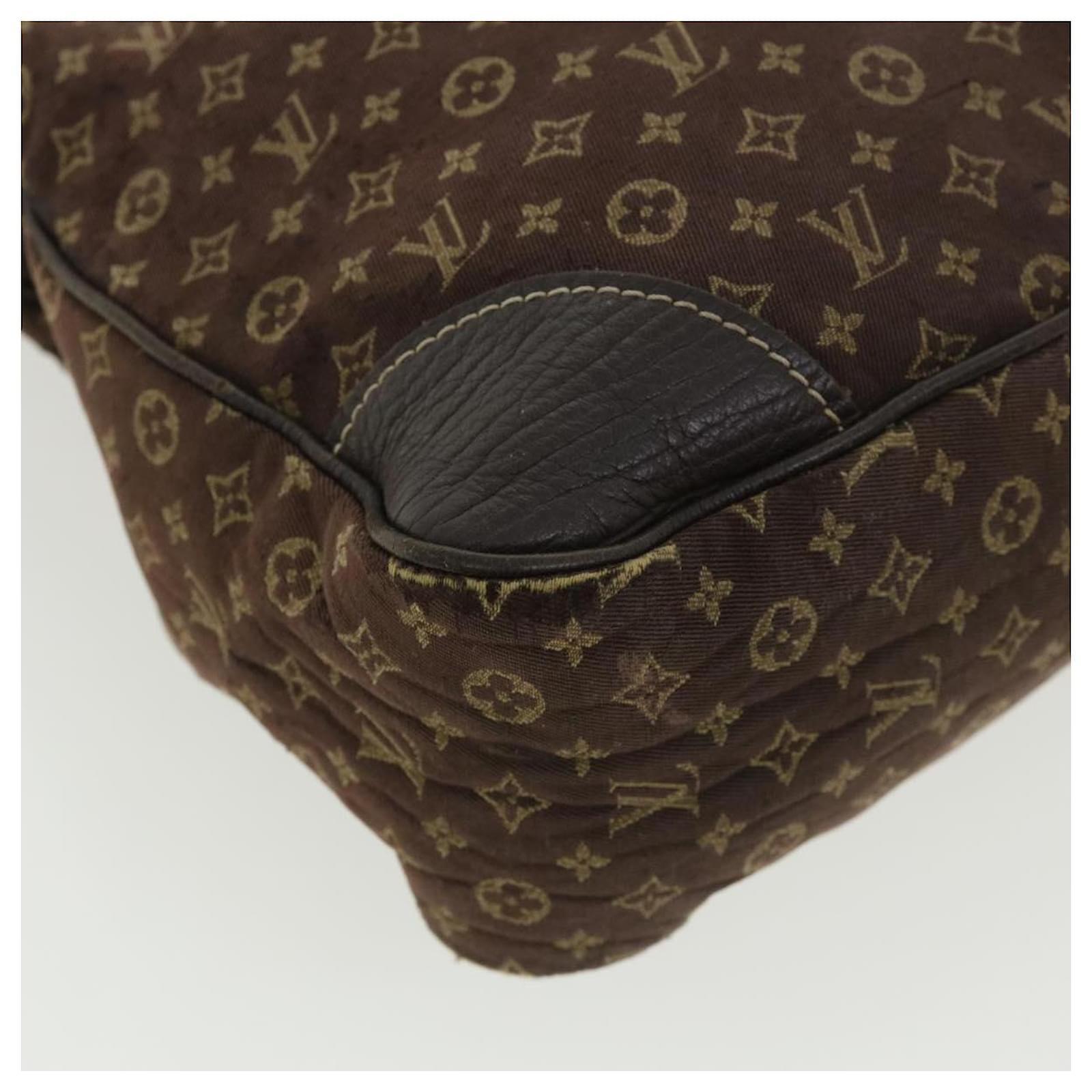 LOUIS VUITTON Monogram Mini Lin Boulogne 30 Shoulder Bag Brown M95225 auth  23809 ref.431833 - Joli Closet