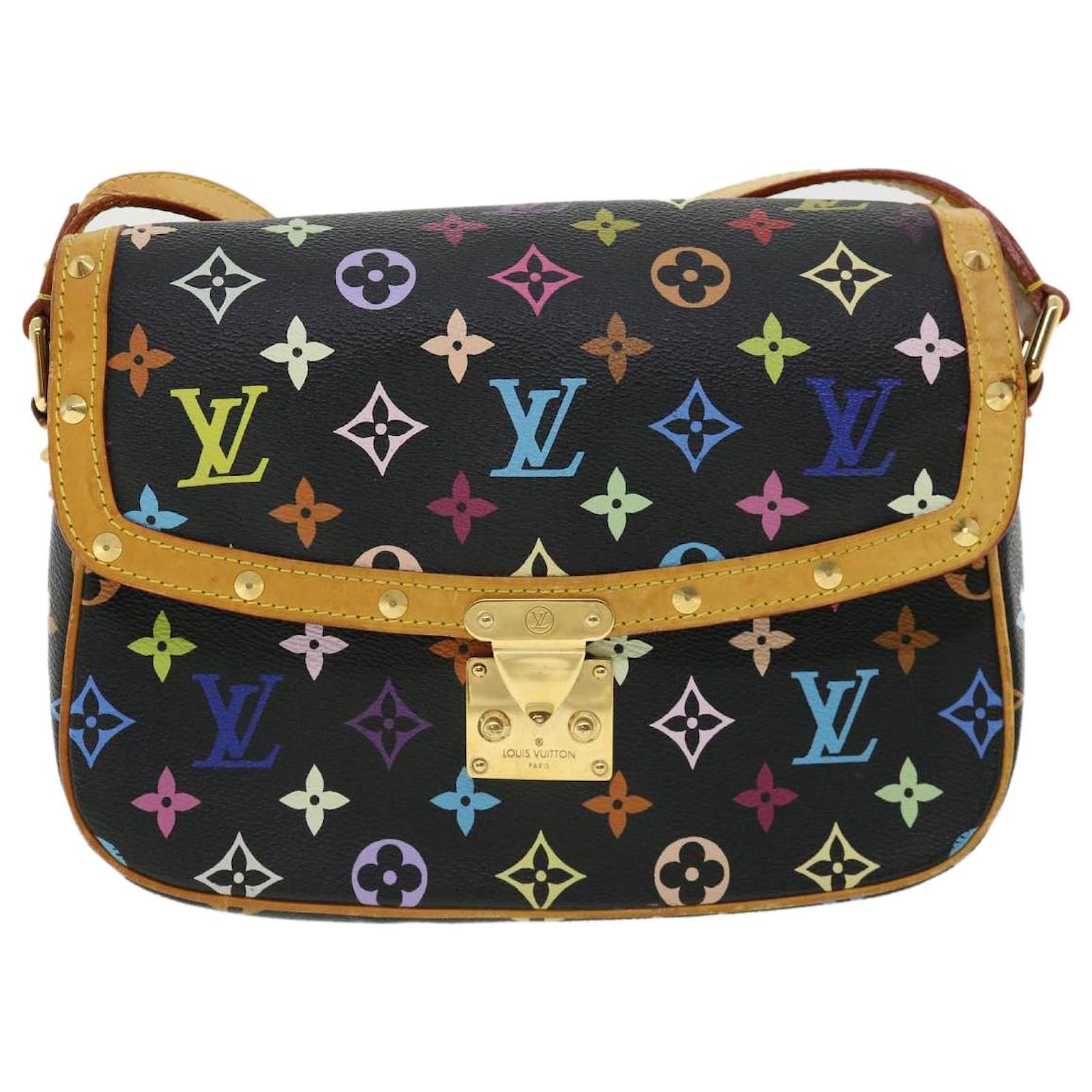 LOUIS VUITTON Monogram Multicolor Sologne Shoulder Bag Black M92639 Auth  B066a ref.737217 - Joli Closet