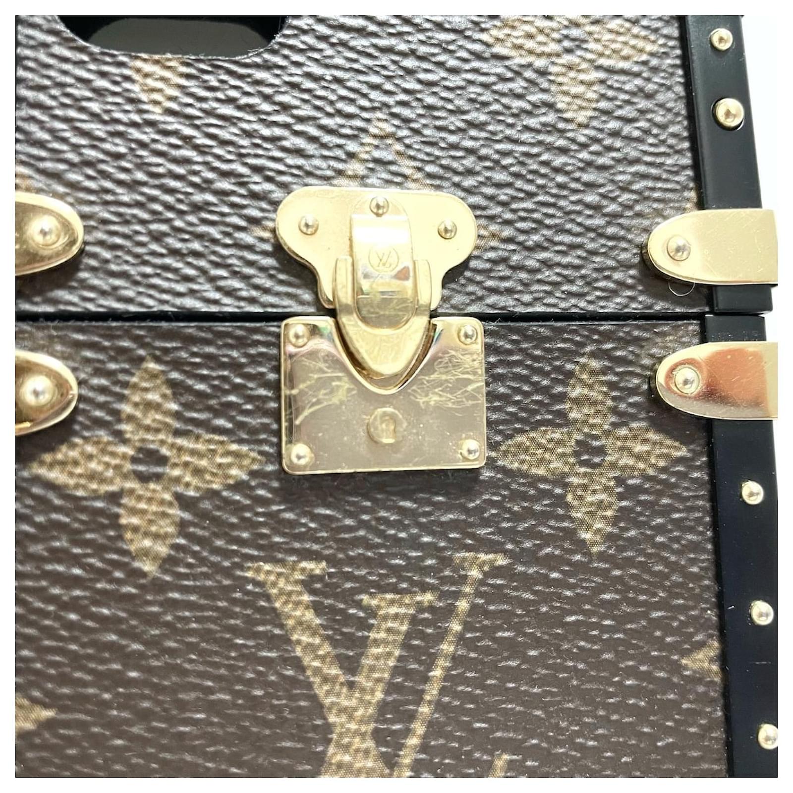 Louis Vuitton Iphone Case Brown Cloth ref.410852 - Joli Closet