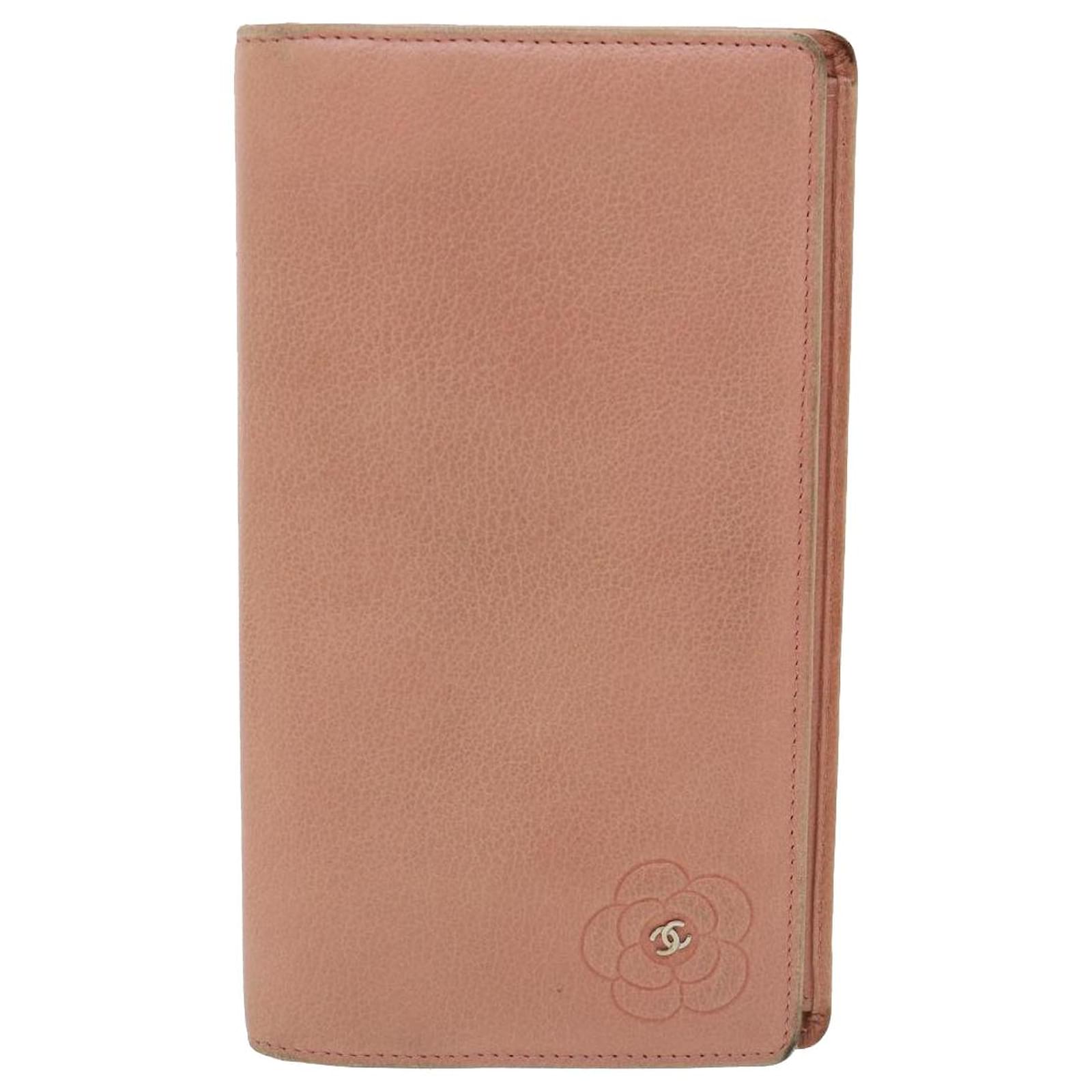 Chanel Wallet in Pink Leather – Fancy Lux