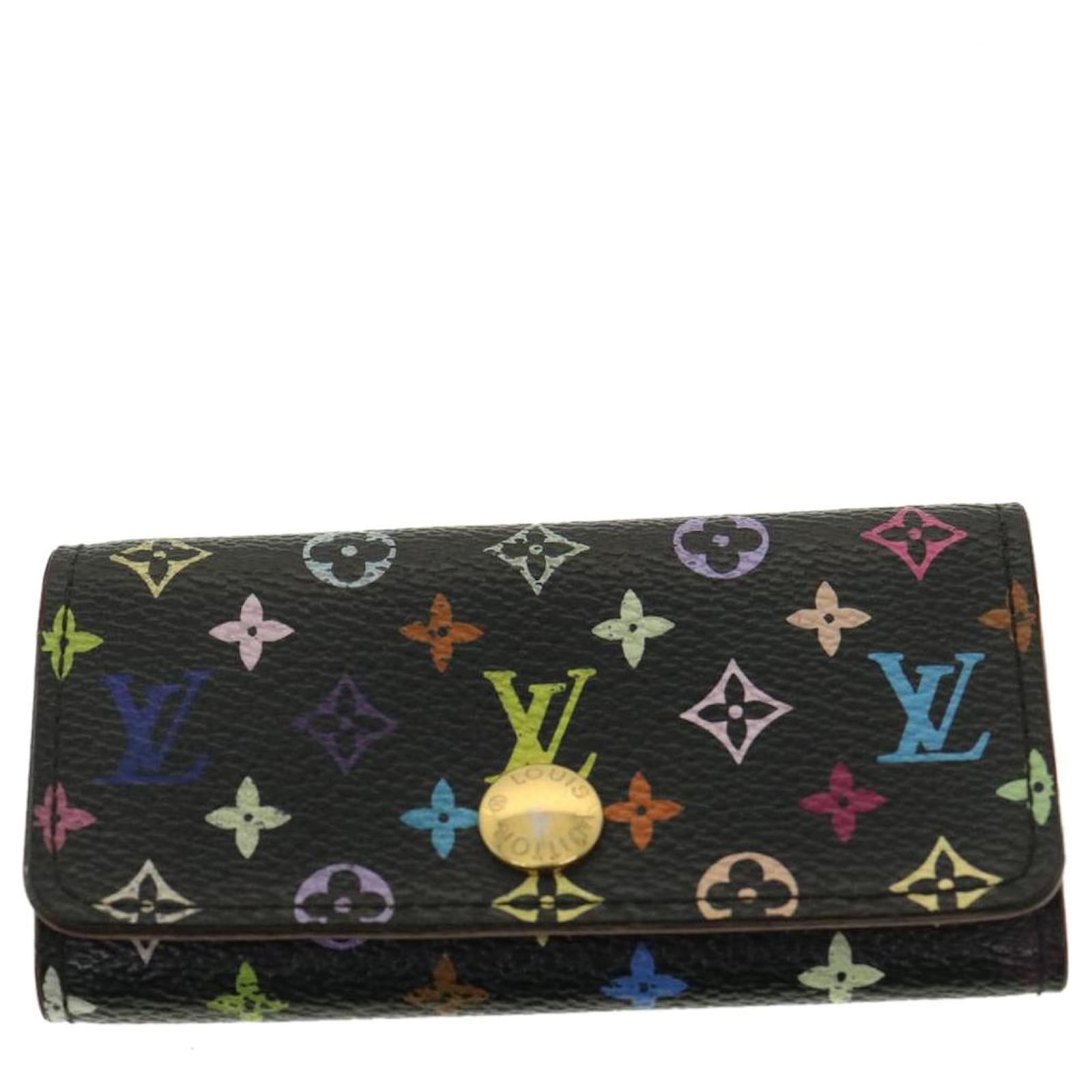 LOUIS VUITTON Monogram Empreinte Multicles 6 Astuccio portachiavi nero  M64421 LV Aut 17194 Tela ref.288240 - Joli Closet