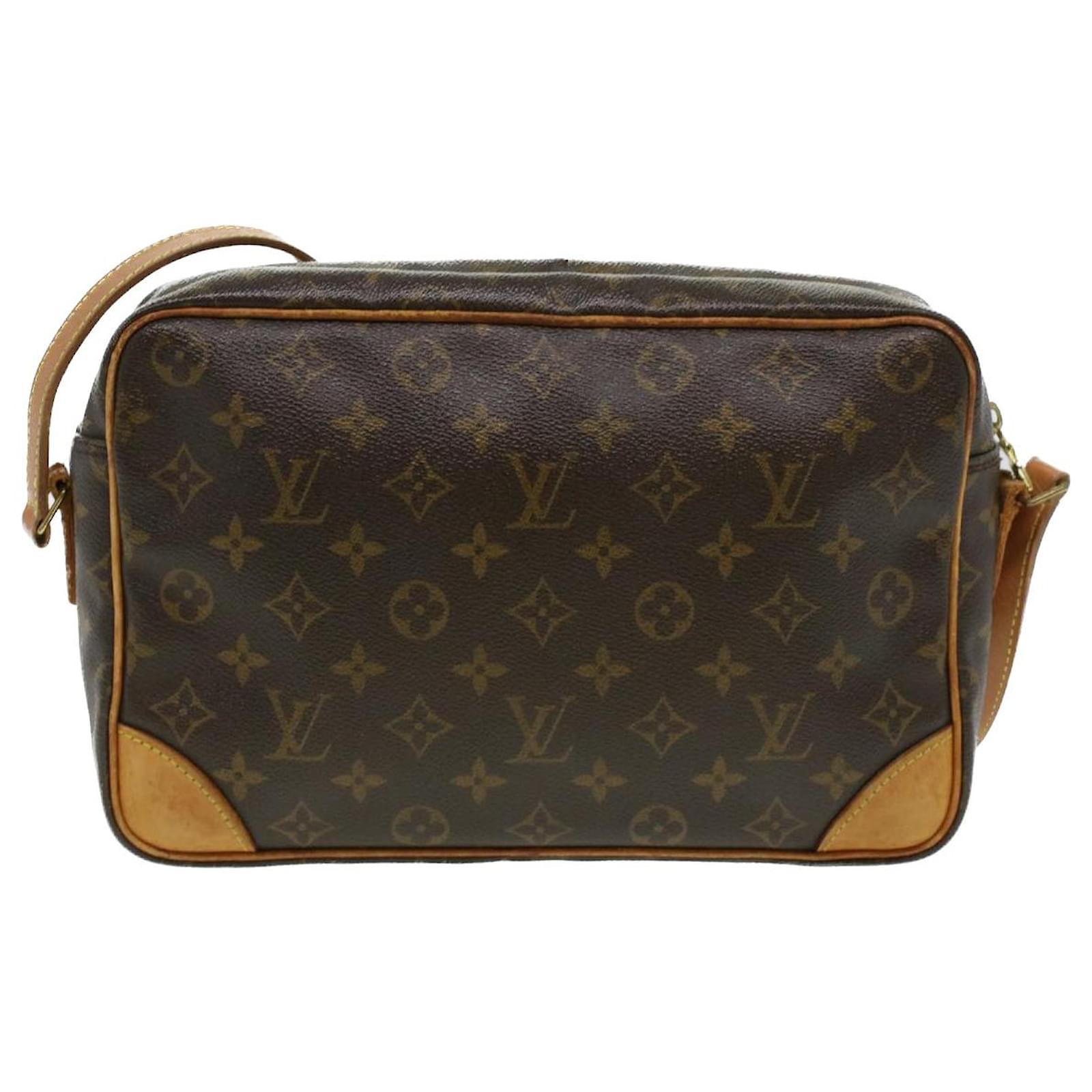 Louis Vuitton Monogram Trocadero 30 Shoulder Bag M51272 LV Auth