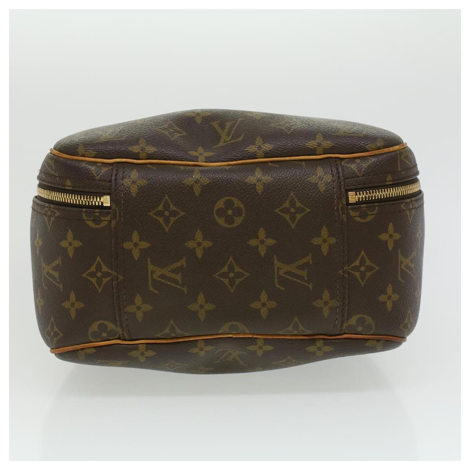 Auth Louis Vuitton Monogram Sac Excursion M41450 Hand bag