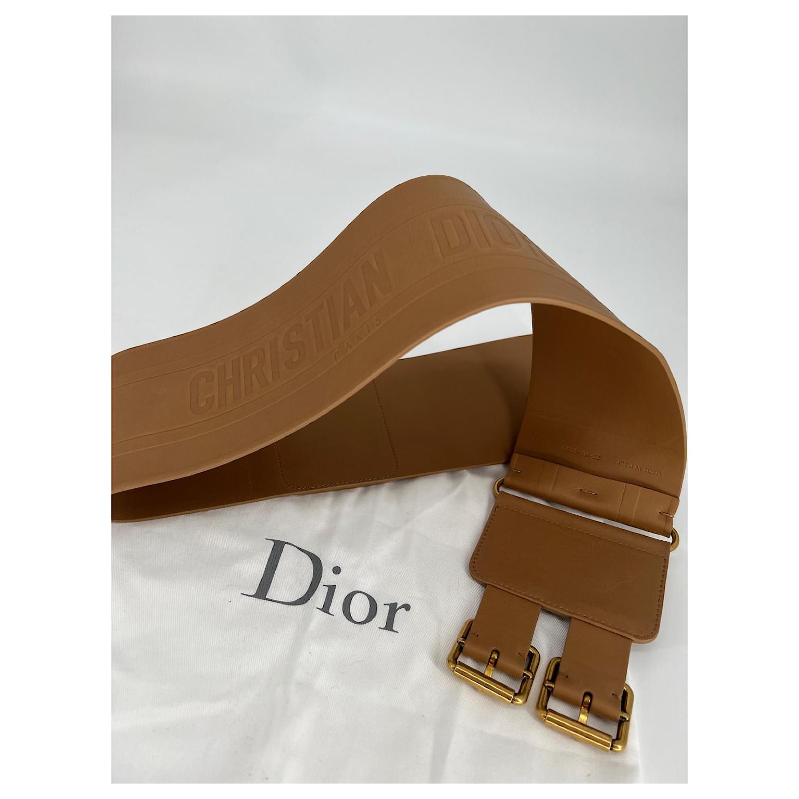 Christian Dior Belts Brown Leather ref.741620 - Joli Closet