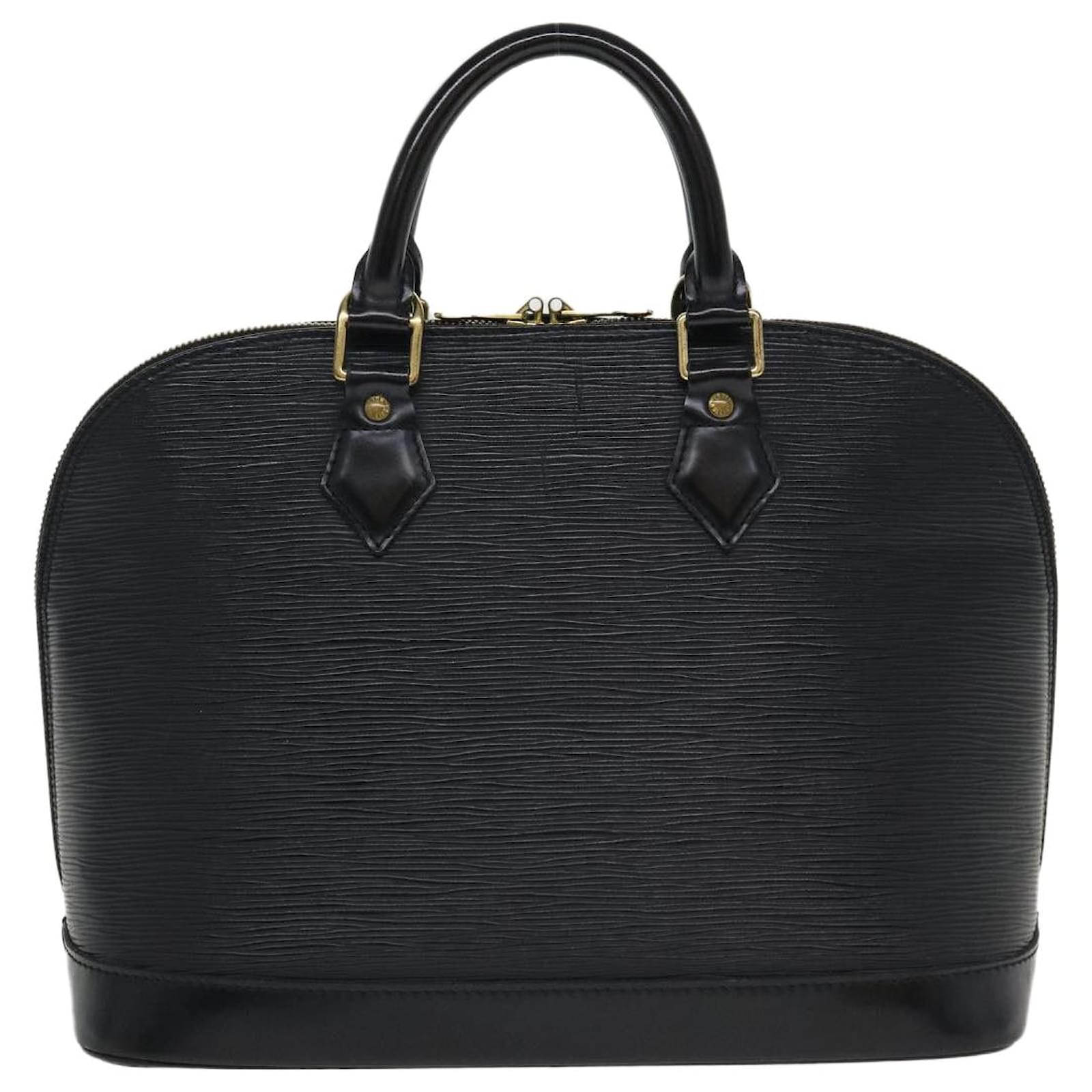 Louis Vuitton Alma Black Leather ref.742188 - Joli Closet