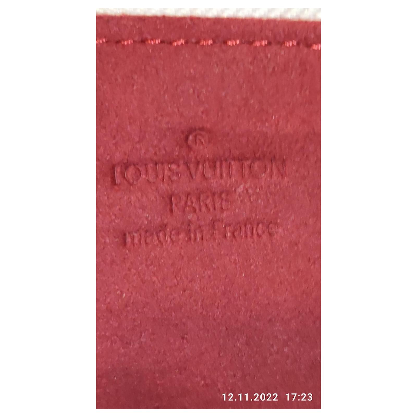 Louis Vuitton Vintage Pochette Multicolore Monograms Pink White Leather  ref.743370 - Joli Closet