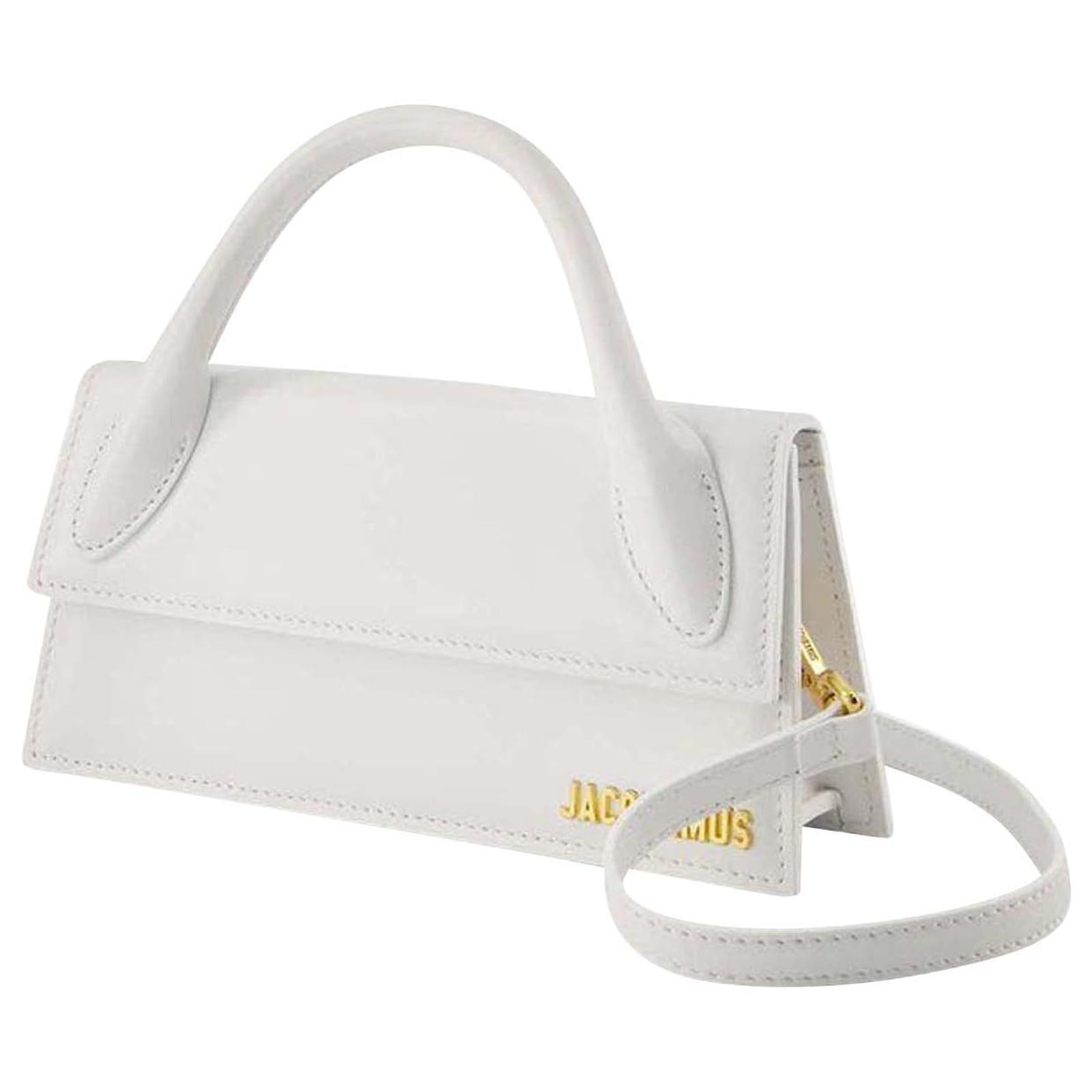 Le Chiquito Long Bag - Jacquemus - White - Leather ref.744149
