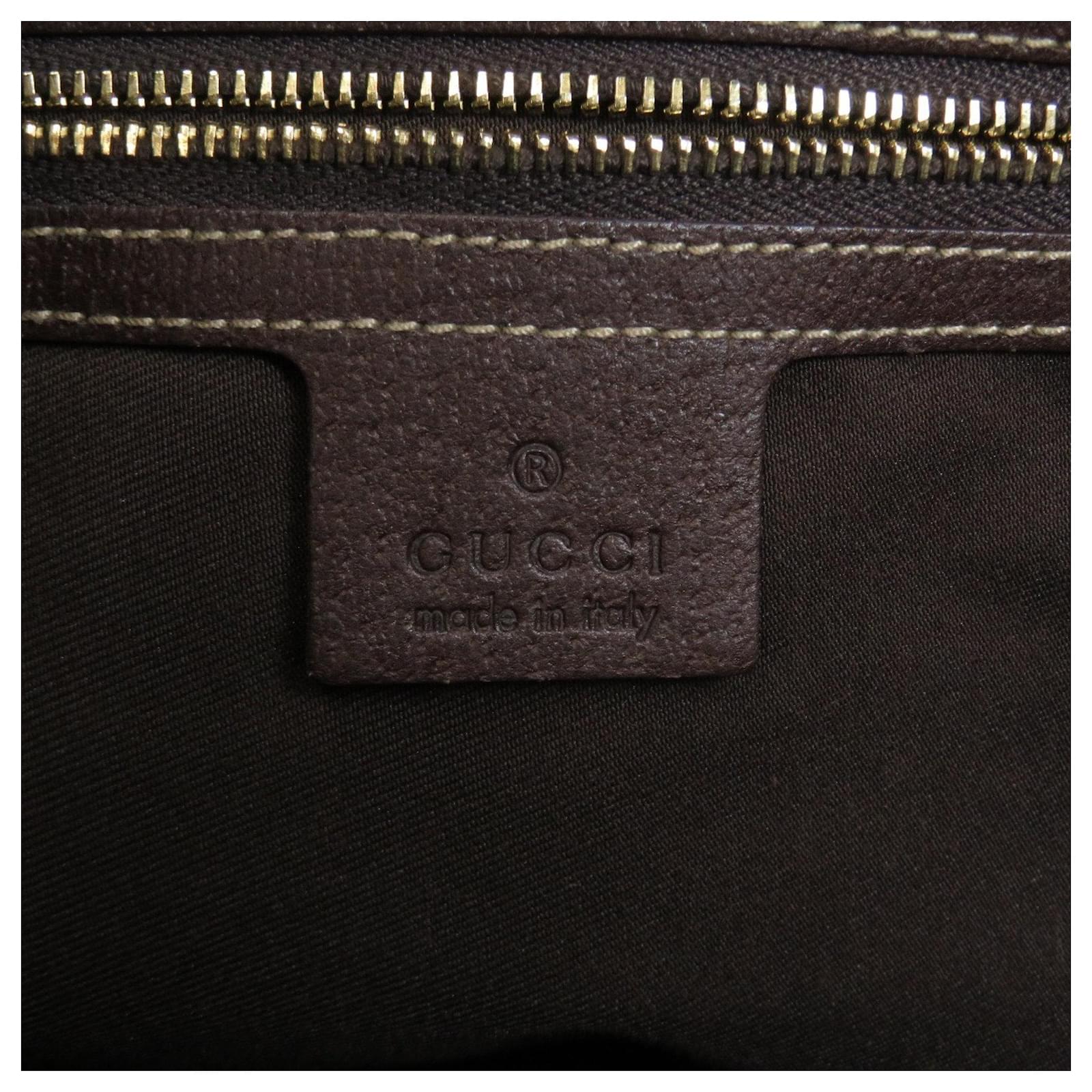 Gucci Giubbino trapuntato marrone con fantasia 737801-XWAZS main image 1