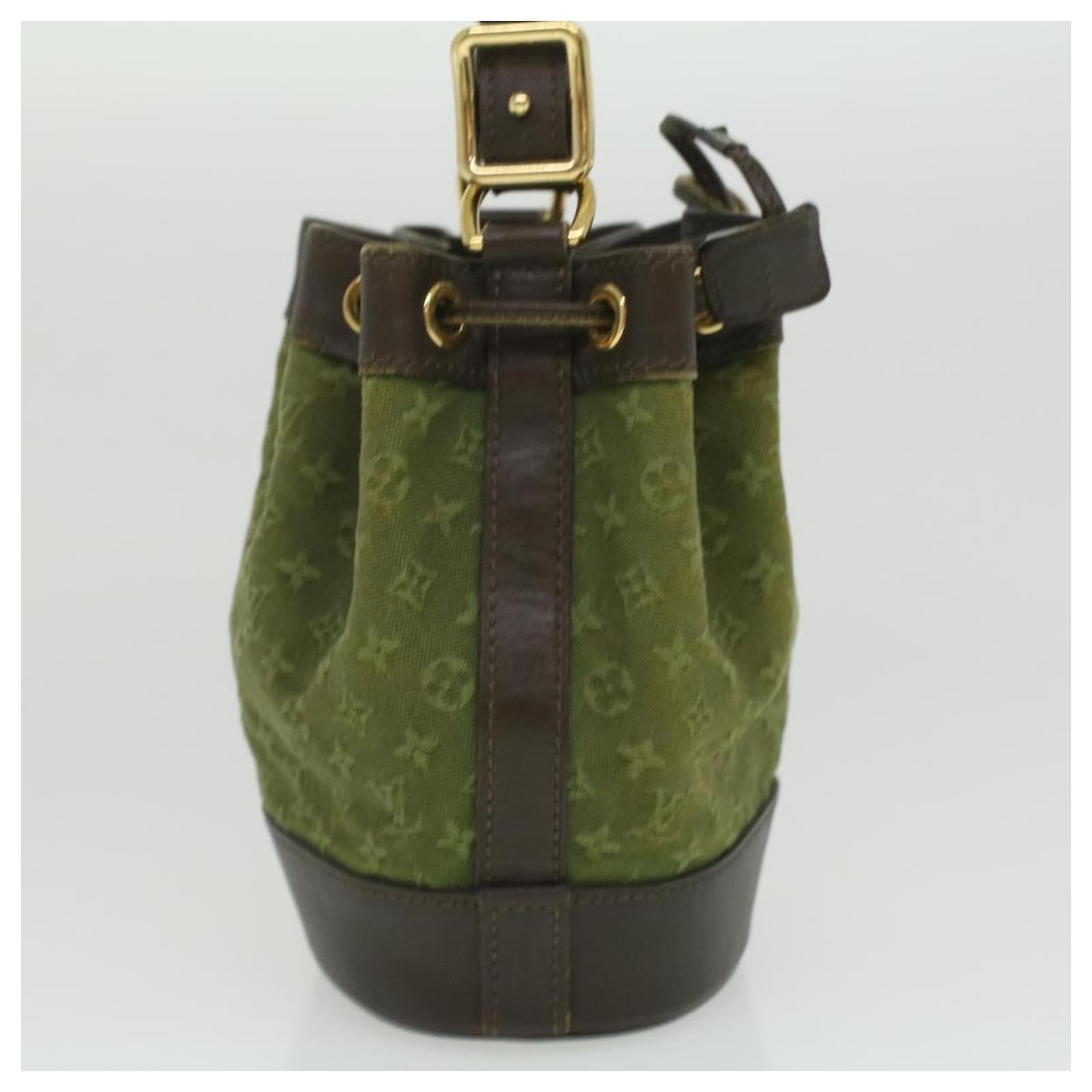 Louis Vuitton Monogram Mini Noelie Tote Bag Tst Khaki M92688 Lv Auth 33749