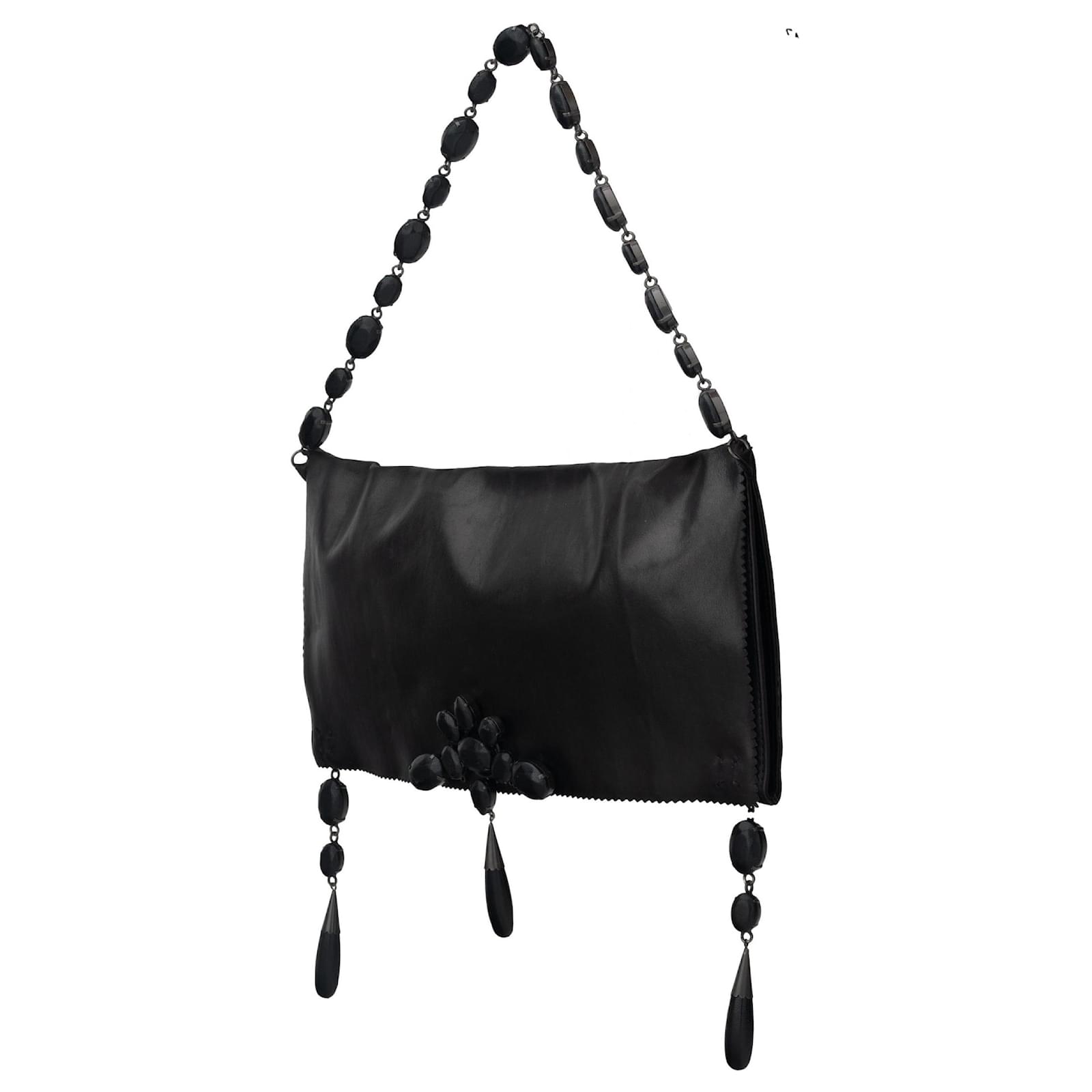 GAULTIER 1990s nylon fabric bag