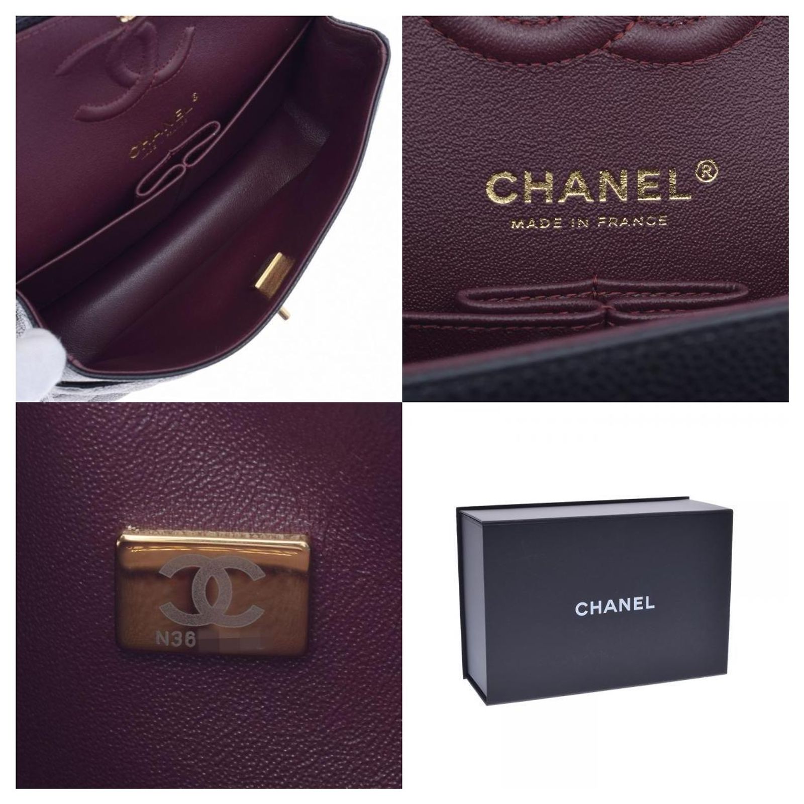 Chanel Black Leather ref.751966 - Joli Closet