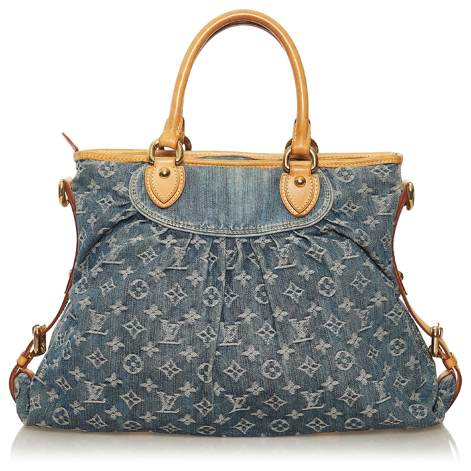 Louis Vuitton, Bags, Authentic Louis Vuitton Monogram Denim Neo Cabby