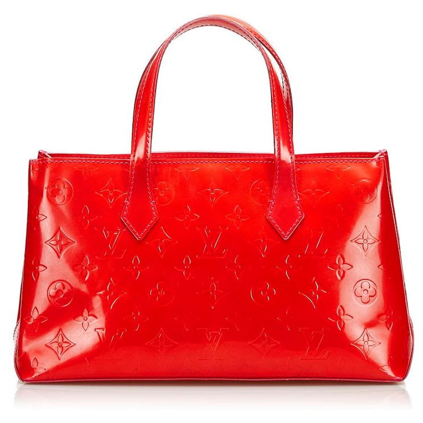 Louis Vuitton Vintage - Vernis Wilshire PM Bag - Red - Vernis