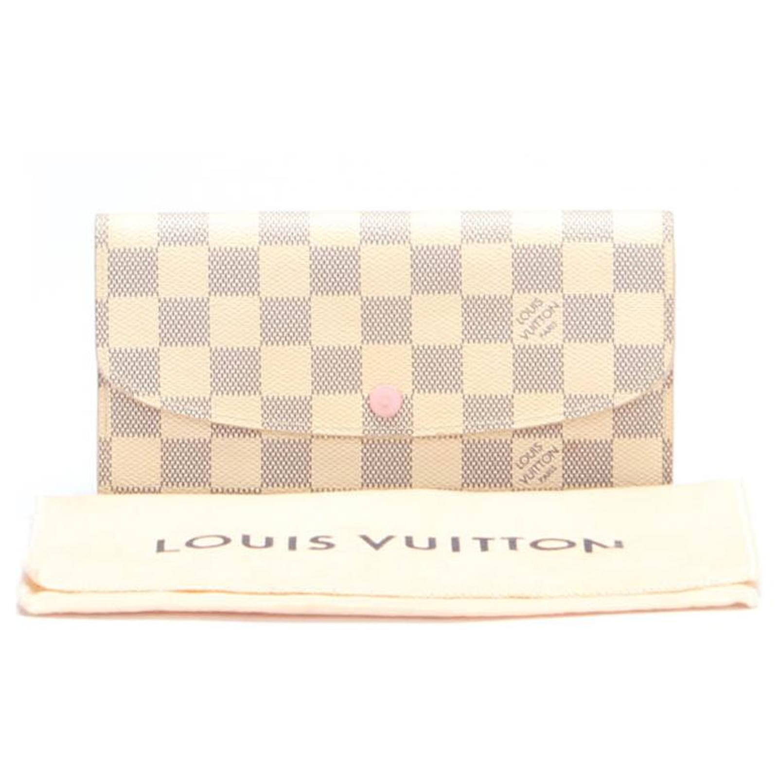 Louis Vuitton Coated Canvas Emilie Wallet