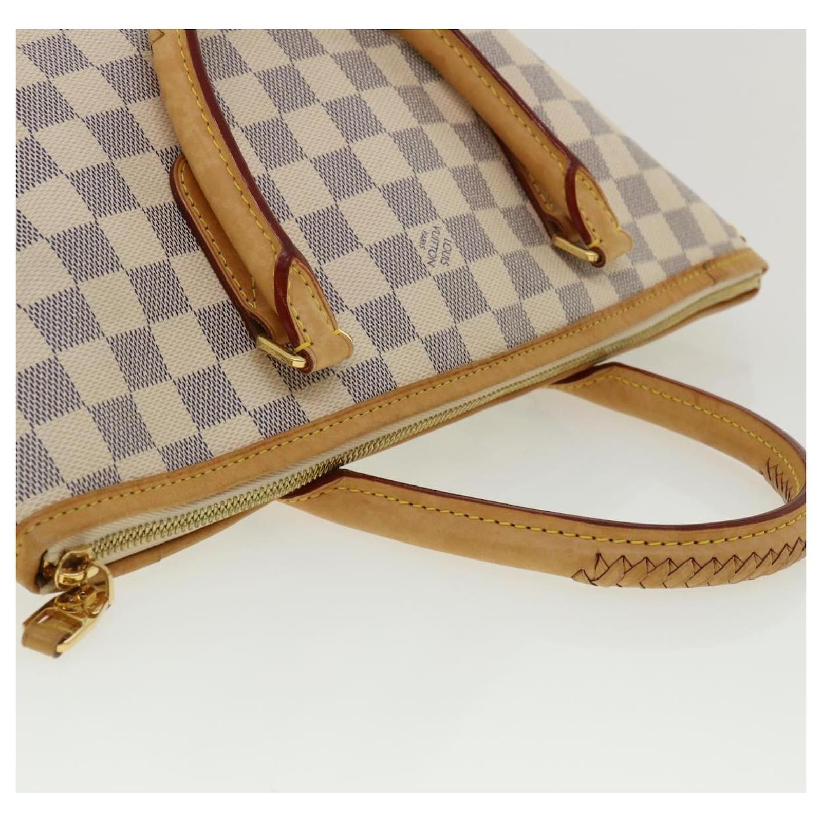 Louis Vuitton Damier Azur Riviera PM N48250 Women's Handbag Azur