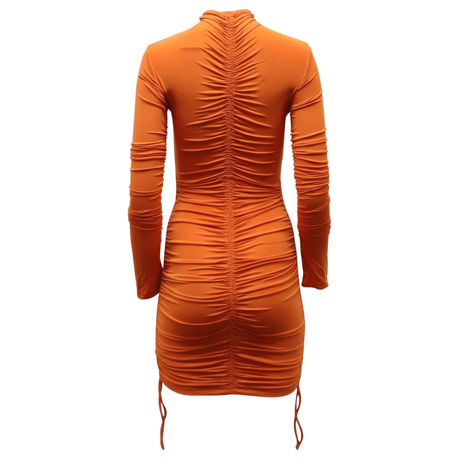 orange ribbed long sleeve bardot ruched bodycon dress Plus Size Ribbed Long Sleeve Bardot Ruched Bodycon Dress Black Sculpt Bardot Ruched Side Long Sleeve
