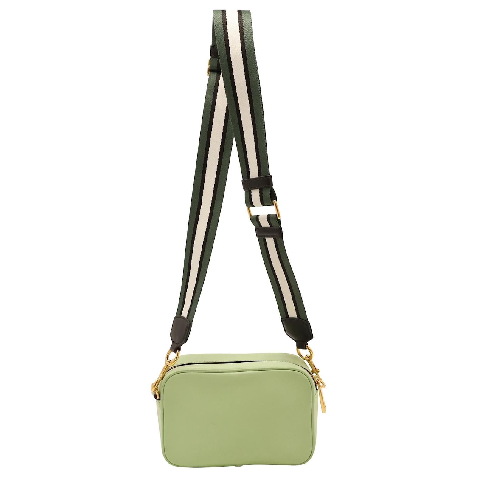Marc Jacobs The Flash Camera Bag in Pistachio Green Leather ref