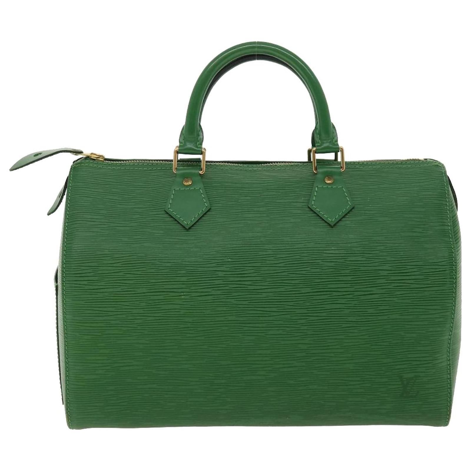 Louis Vuitton Epi Speedy Bag 30 Green