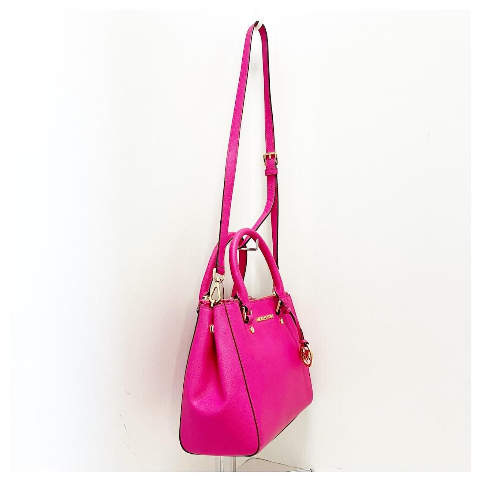 Michael Kors Sutton Pink Leather Joli Closet