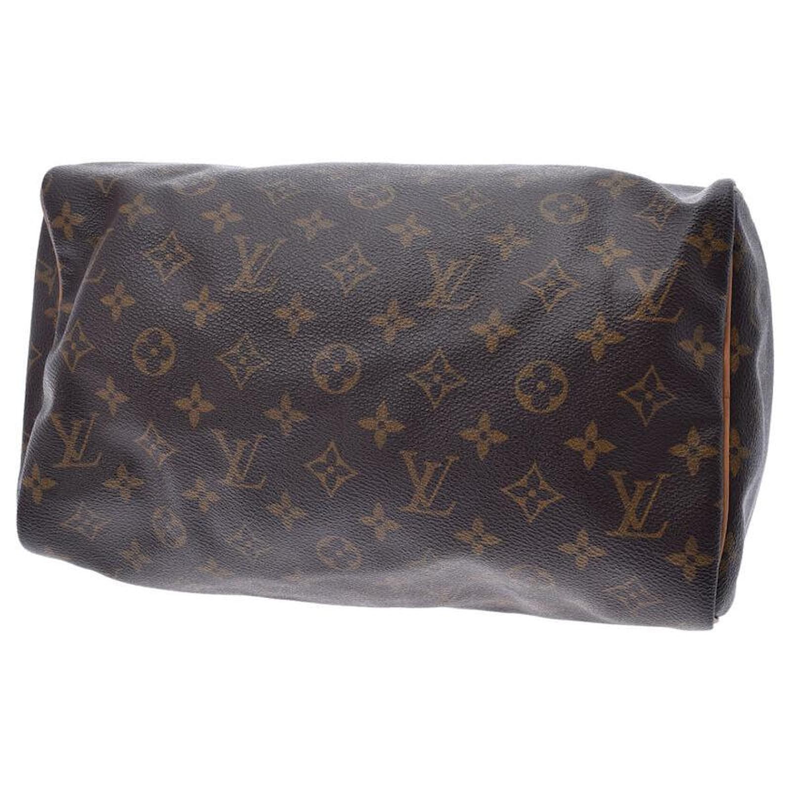 Louis Vuitton Speedy 30 Brown Cloth ref.759649 - Joli Closet