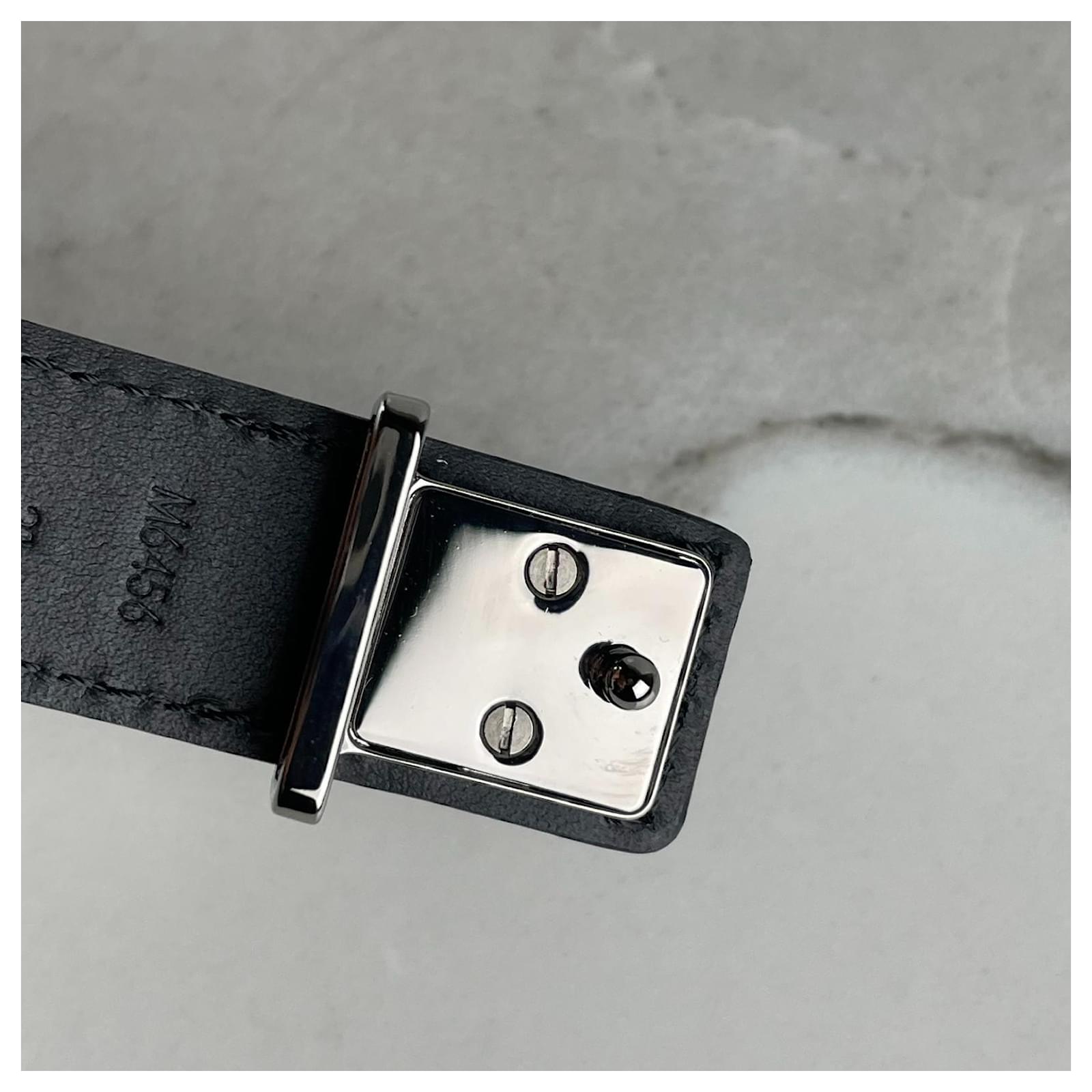 Louis Vuitton Bracelet LV Slim Dark grey Cloth ref.538481 - Joli Closet
