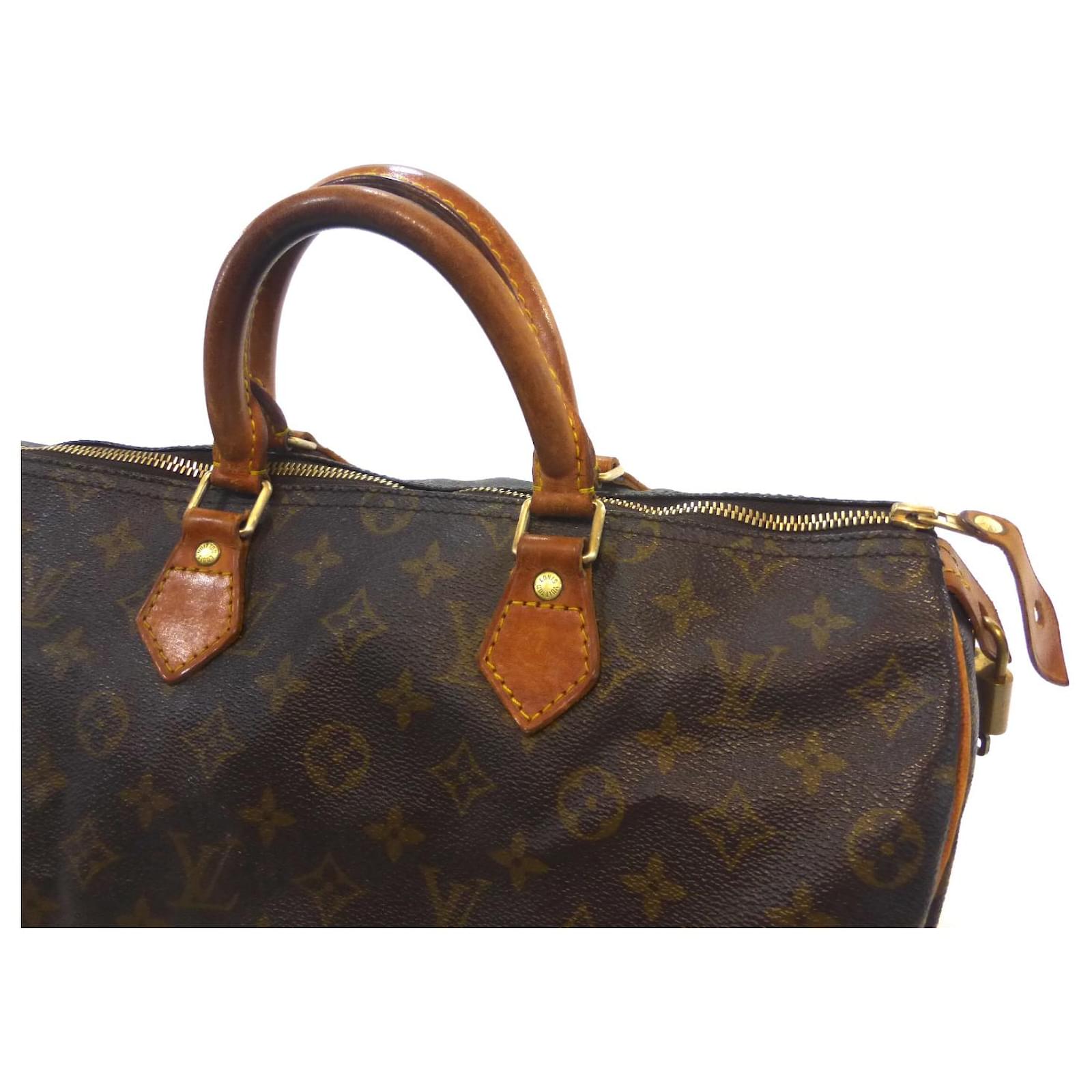 Handbags Louis Vuitton Speedy 35 Monogram-SA823