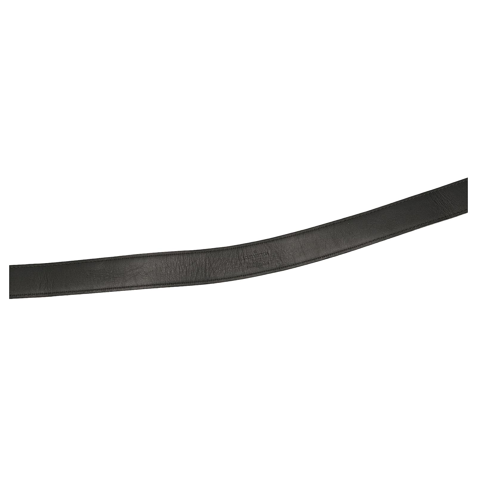 Louis Vuitton Gray Damier Graphite Force Belt Grey Cloth ref.762574 - Joli  Closet