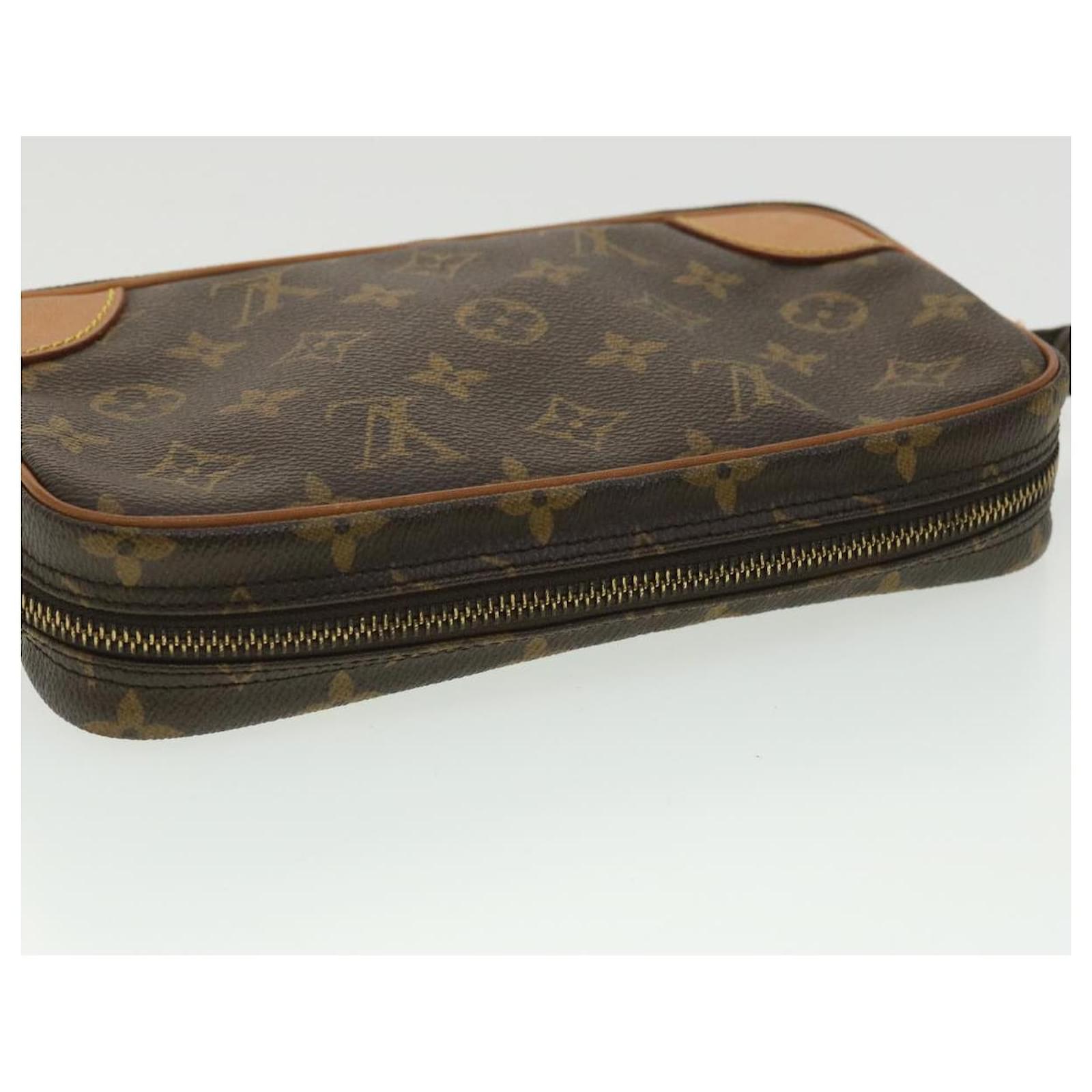 Louis Vuitton Marly Dragonne Brown Cloth ref.922695 - Joli Closet