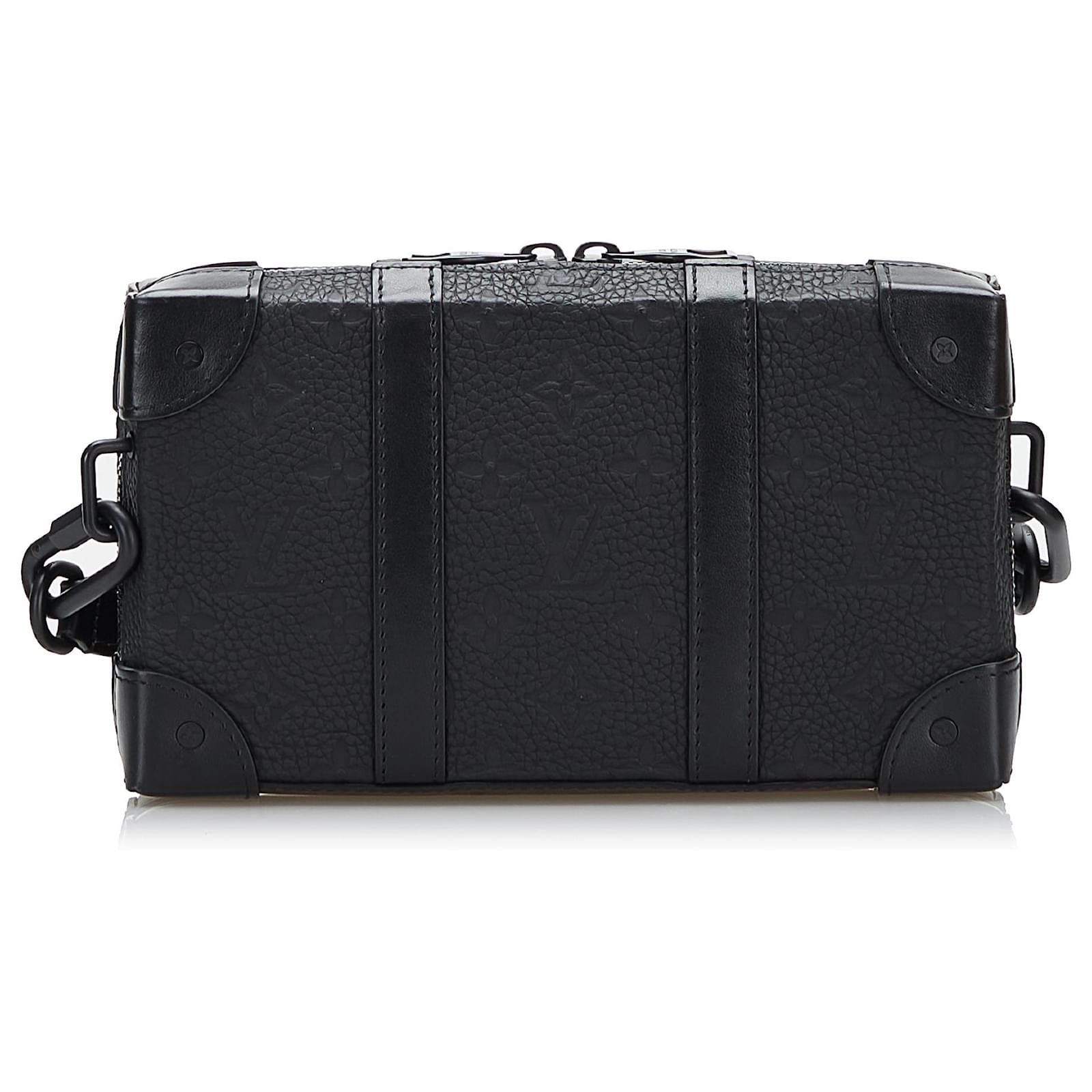 Louis Vuitton Soft Trunk Wallet Black Taurillon