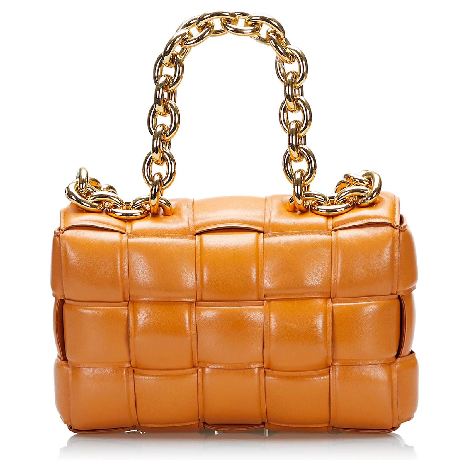 Buy BOTTEGA VENETA Cassette Crossbody Bag, Orange Color Women