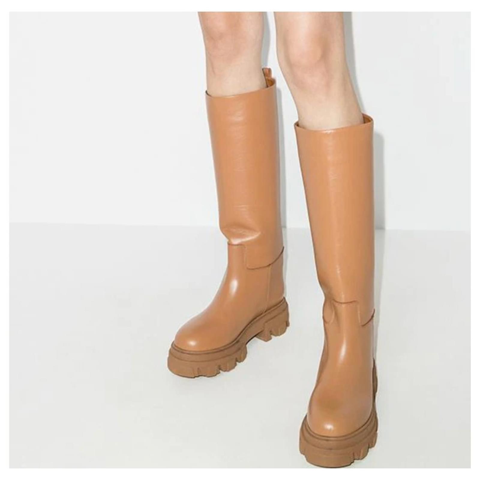 Autre Marque Gia x Pernille Teisbaek Perni 07 Boots Caramel
