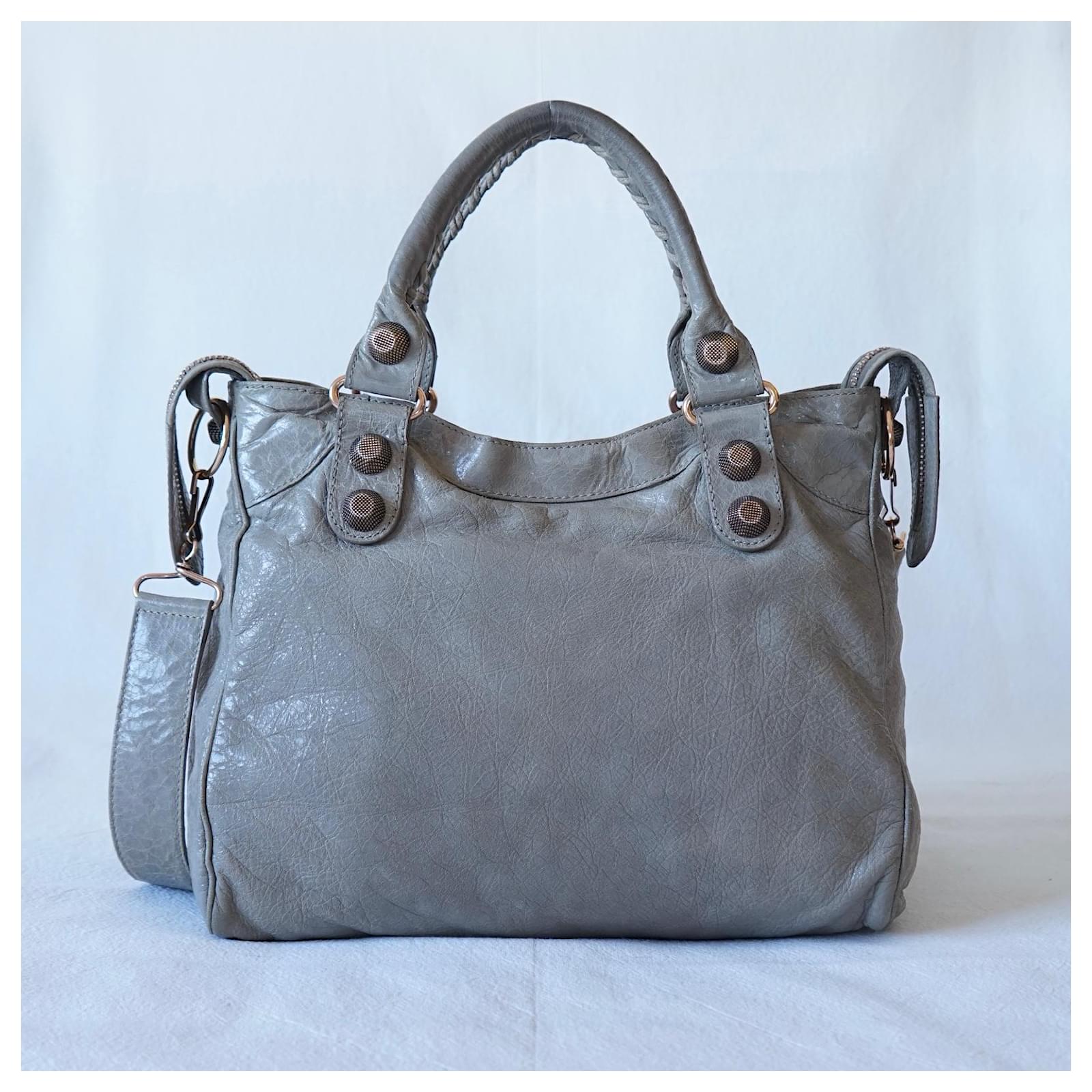 Balenciaga Bag Grey Leather ref.772863 - Joli Closet