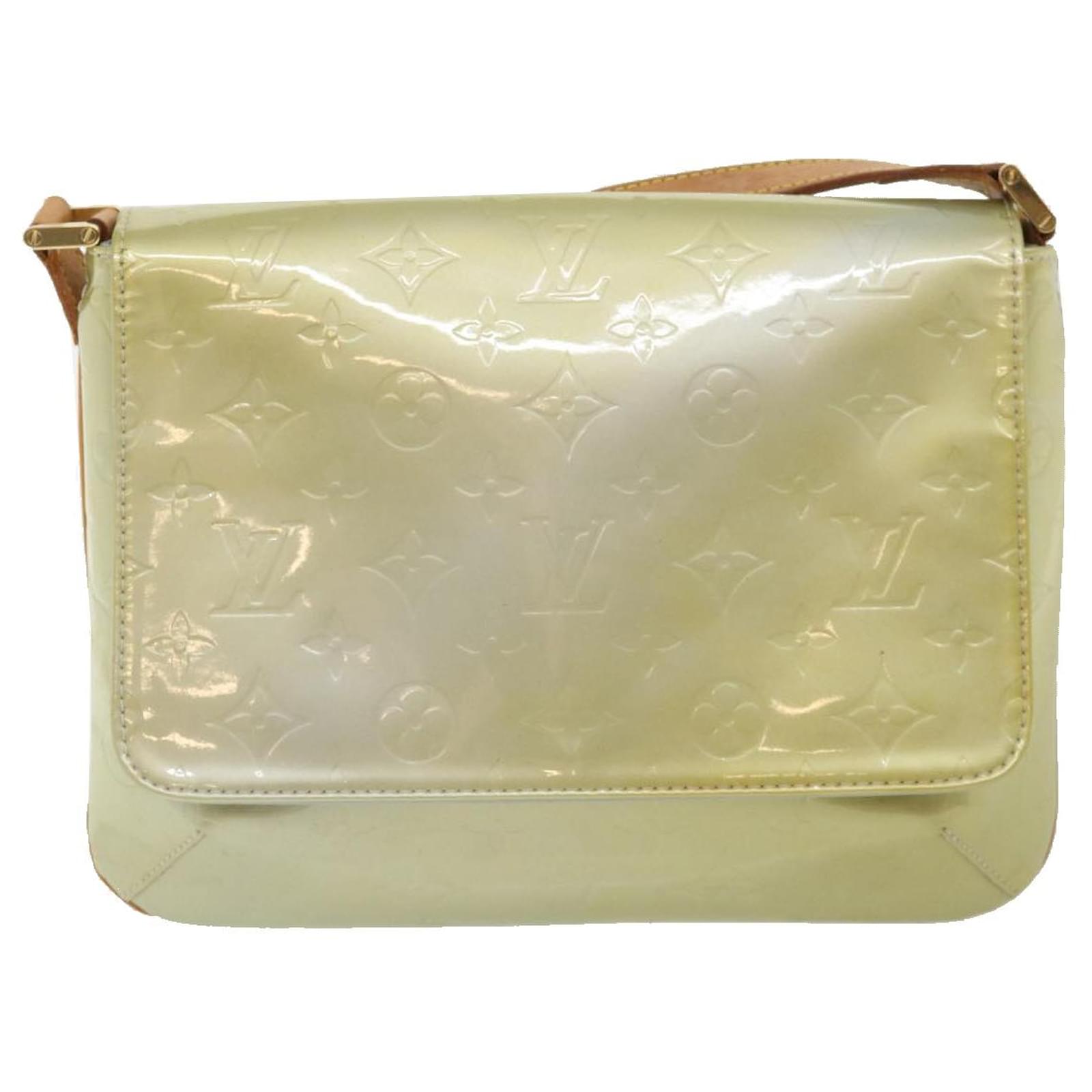 LOUIS VUITTON Monogram Vernis Thompson Street Shoulder Bag Gris M91069 LV  33210 Patent leather ref.726631 - Joli Closet