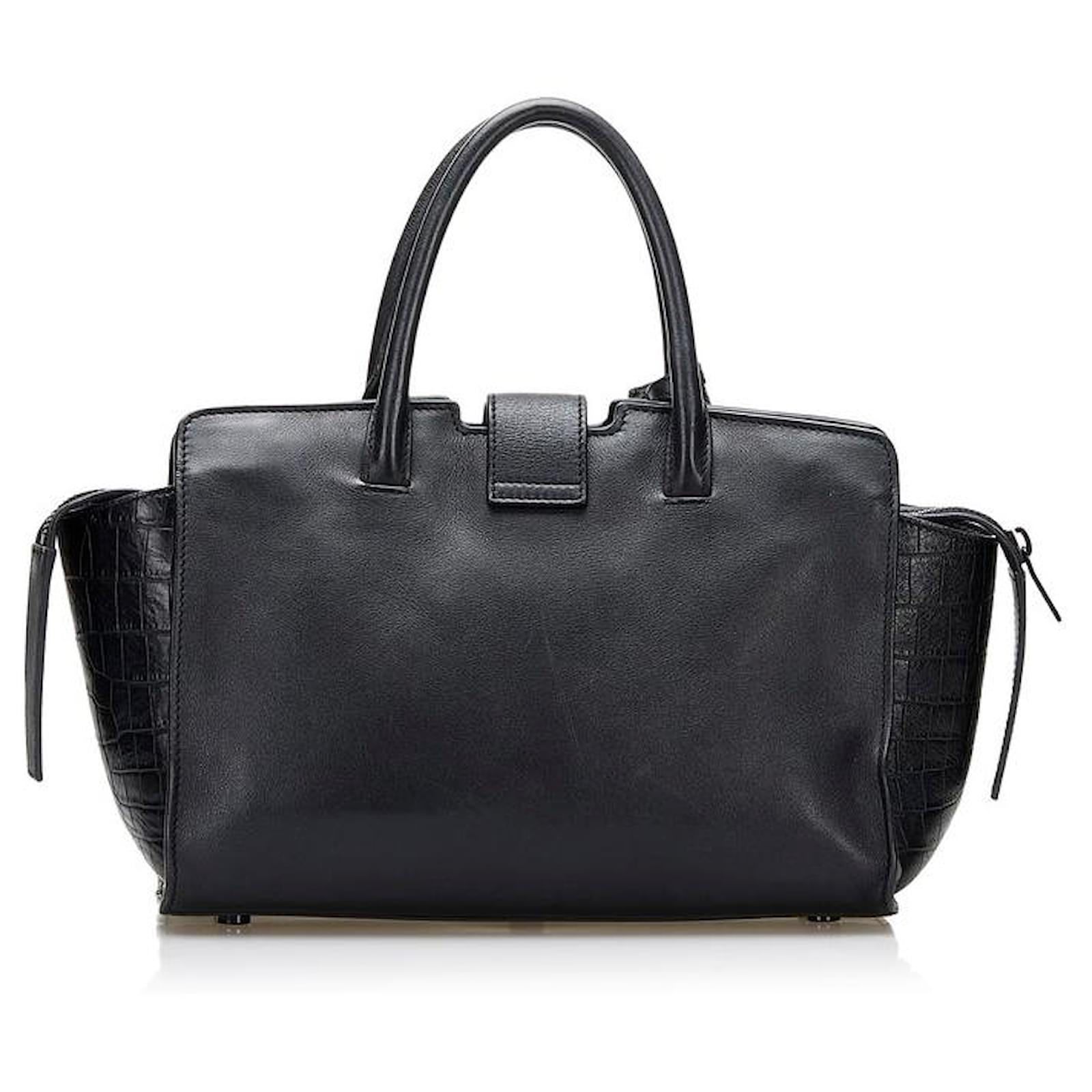 Saint Laurent Baby Downtown Black Leather ref.775303 - Joli Closet