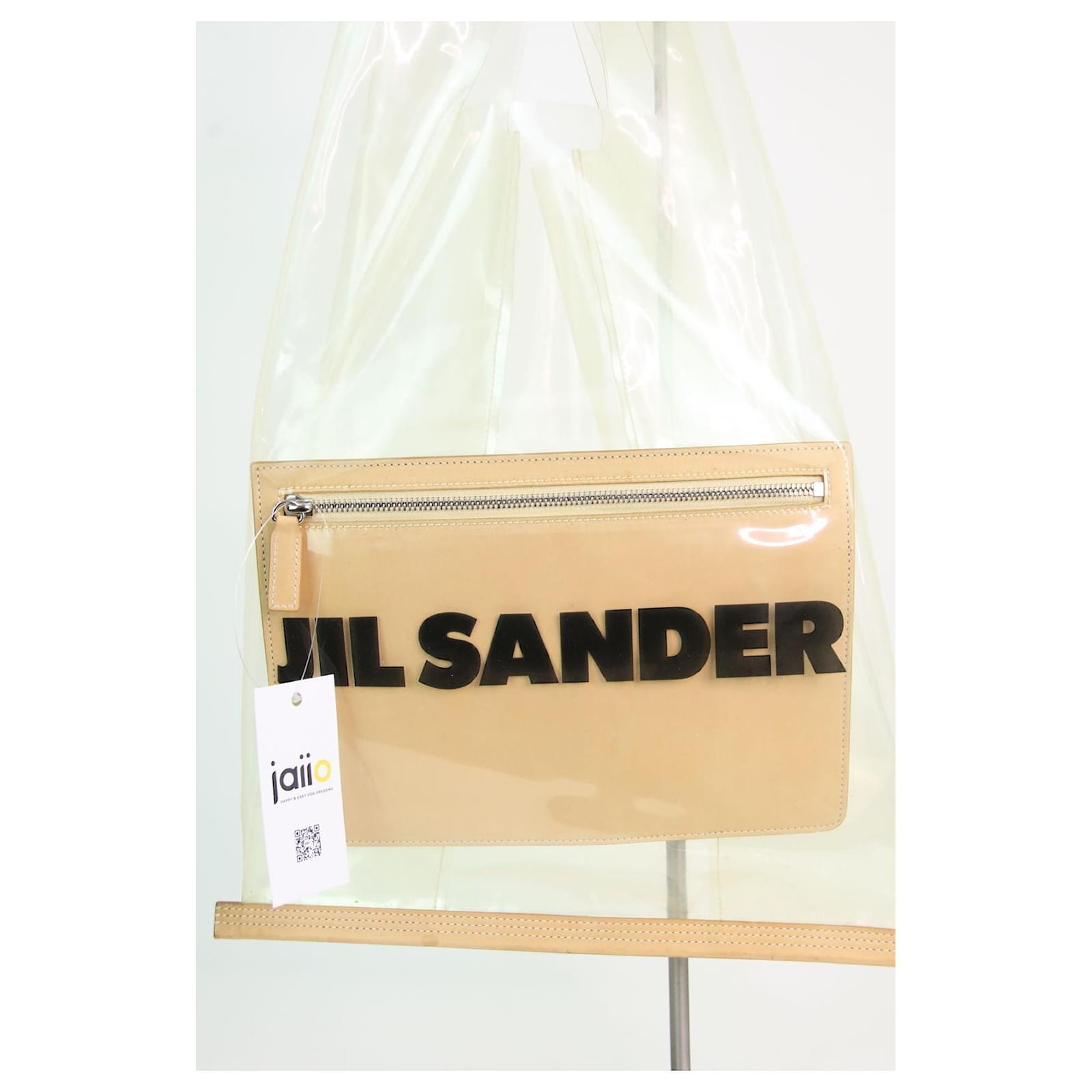 Jil Sander Handbags Beige Plastic ref.775638 Joli Closet