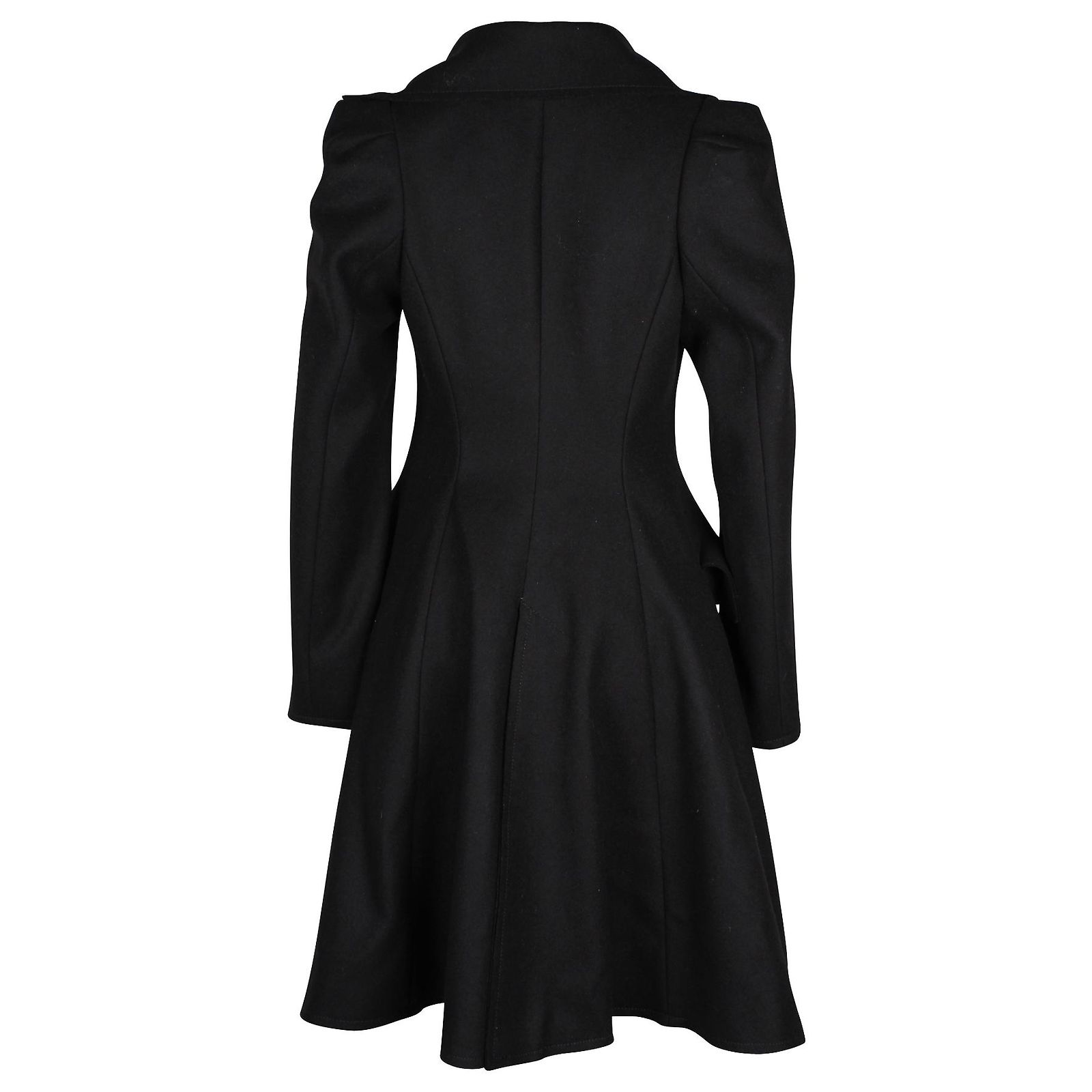 Manteau Long Asymétrique Lilith Taille XL (42) - Marron - Microfibre - Parfait état