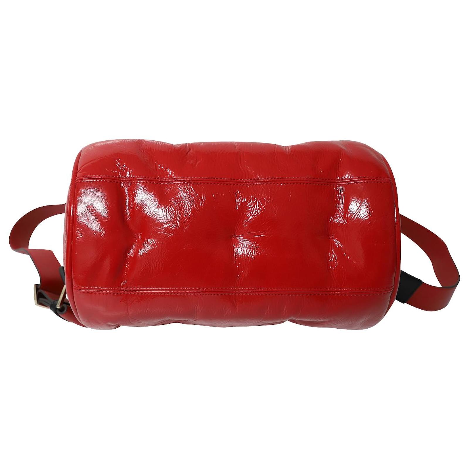 Leather Bag Anya Hindmarch Chubby Barrel Bag Anya Hindmarch Chubby